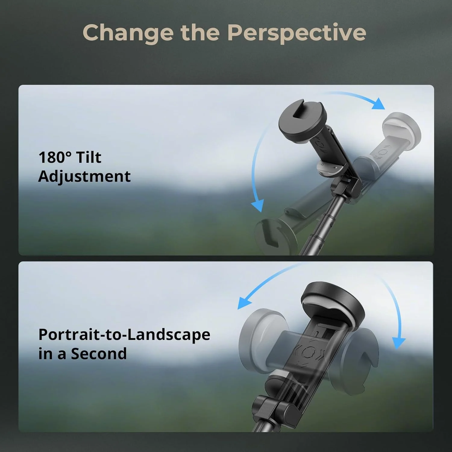 سه پایه سلفی استیک تاشو سریع SmallRig ST30، پایه سه پایه اتوماتیک 57.9 اینچی با ریموت و مانت کفشک سرد، برای آیفون، برای اندروید، ضبط ویدیو، مسافرت، ولاگینگ، مشکی 5291 سه پایه سلفی استیک تاشو سریع SmallRig ST30، پایه سه پایه اتوماتیک 57.9 اینچی با ریموت و مانت کفشک سرد، برای آیفون، برای اندروید، ضبط ویدیو، مسافرت، ولاگینگ، مشکی 5291