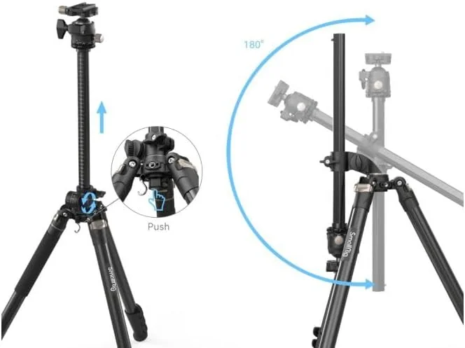 سه پایه ستون مرکزی جانبی SmallRig مدل CT200 4288 سه پایه ستون مرکزی جانبی SmallRig مدل CT200 4288