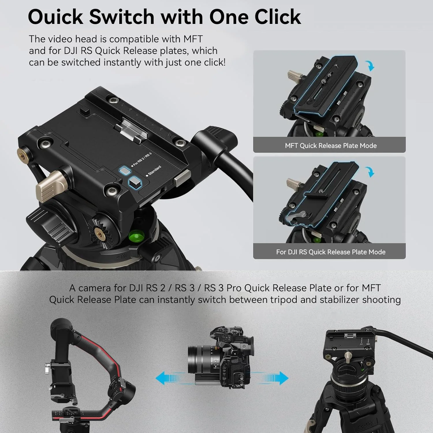 سیستم سه پایه فیبر کربنی سنگین SmallRig AD-100 FreeBlazer 3989، سه پایه ویدیویی 78 اینچی با سیستم قفل یک مرحله ای، هد سیال 360 درجه و صفحه رهاسازی سریع دو حالته، حداکثر بار 10 کیلوگرم برای دوربین - 3989 سیستم سه پایه فیبر کربنی سنگین SmallRig AD-100 FreeBlazer 3989، سه پایه ویدیویی 78 اینچی با سیستم قفل یک مرحله ای، هد سیال 360 درجه و صفحه رهاسازی سریع دو حالته، حداکثر بار 10 کیلوگرم برای دوربین - 3989