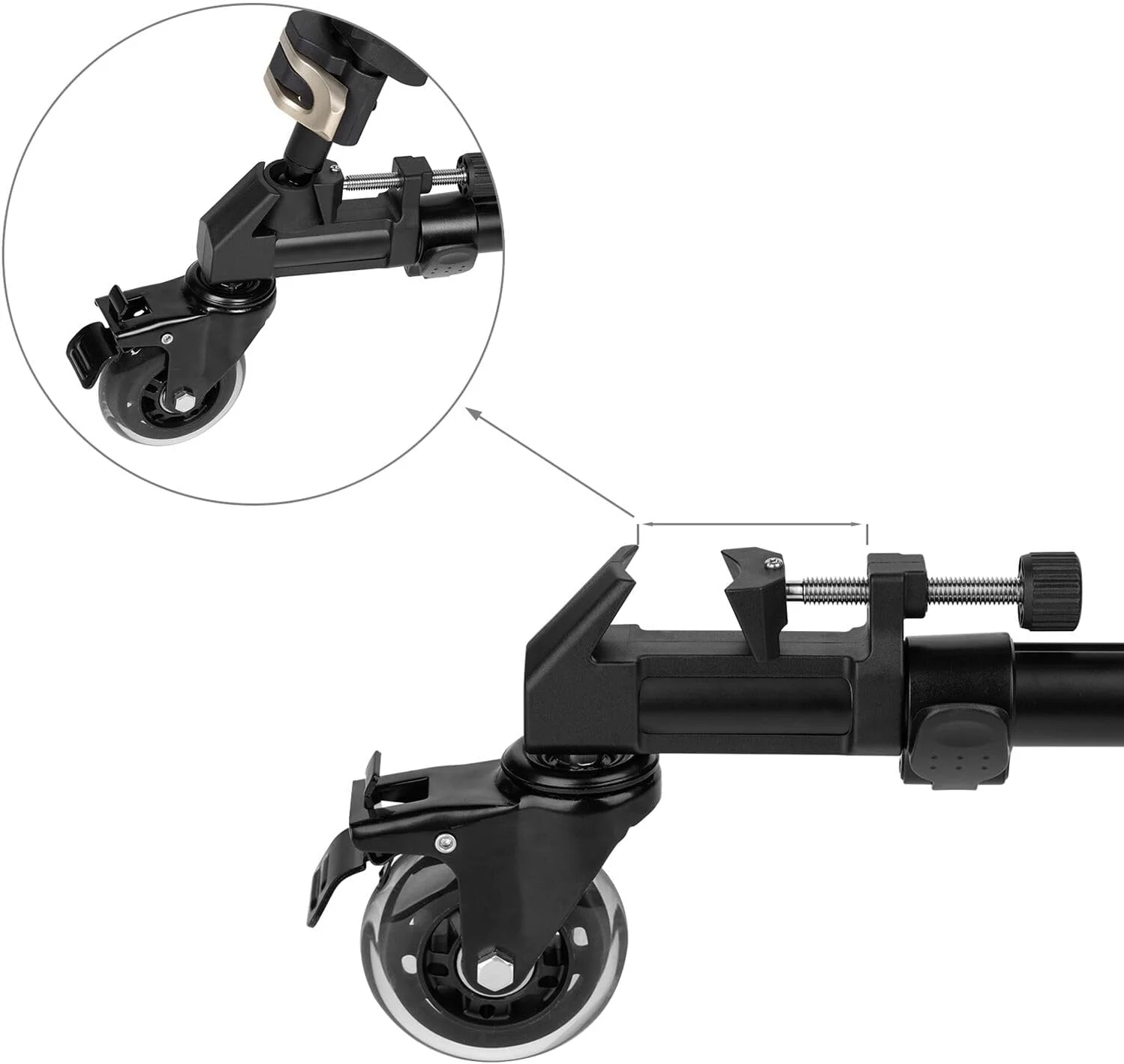 چرخ سه پایه جهانی SmallRig مدل 3986 چرخ سه پایه جهانی SmallRig مدل 3986