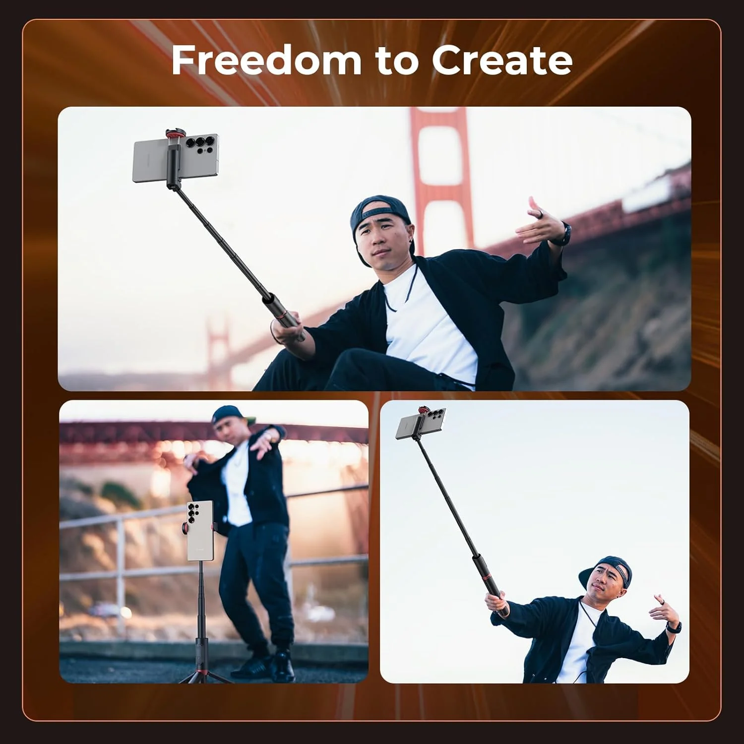 مونوپاد سلفی بوم سبک SmallRig x Drex Lee ST30، پایه سه پایه اتوماتیک 57.9 اینچی با ریموت و مانت کفشک سرد، برای آیفون، برای اندروید، ضبط ویدیو، مسافرت، ولاگ، مشکی 5292 مونوپاد سلفی بوم سبک SmallRig x Drex Lee ST30، پایه سه پایه اتوماتیک 57.9 اینچی با ریموت و مانت کفشک سرد، برای آیفون، برای اندروید، ضبط ویدیو، مسافرت، ولاگ، مشکی 5292