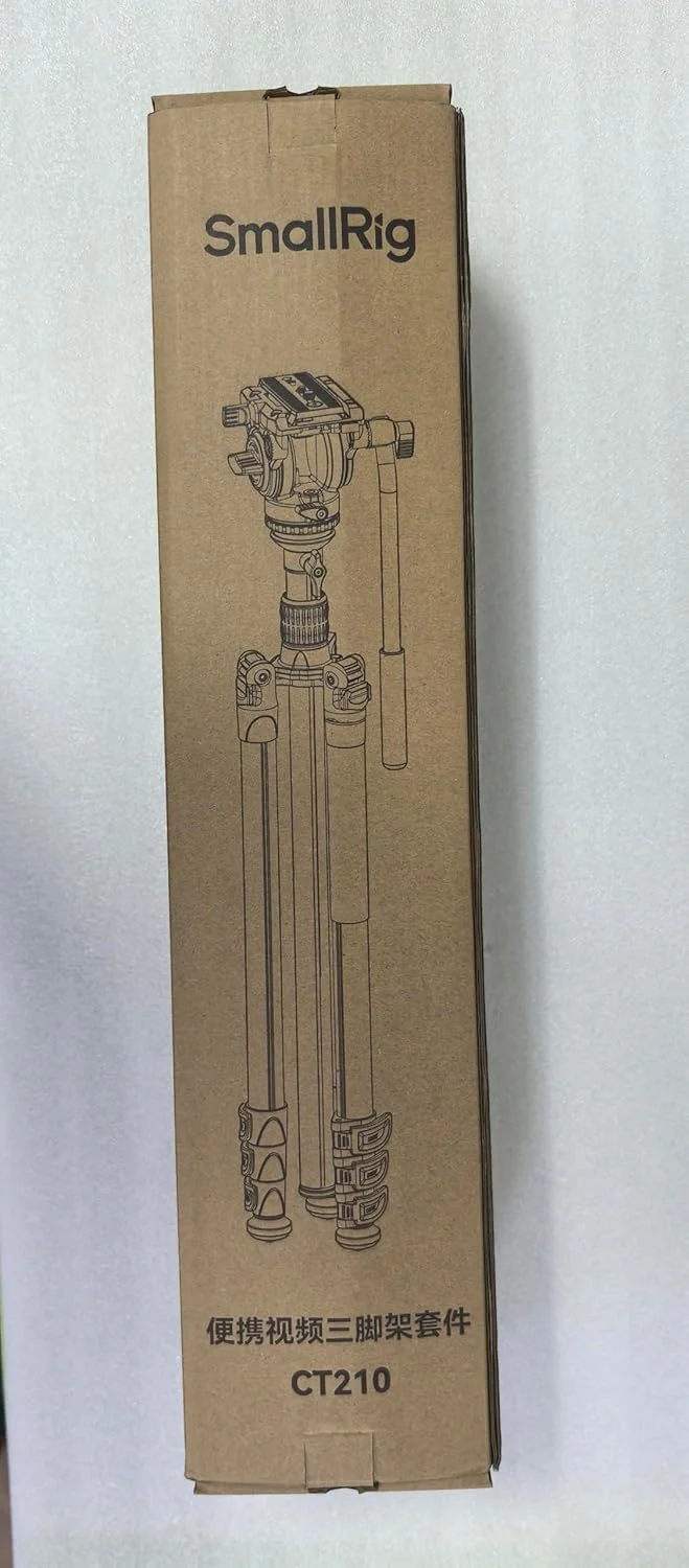 سه پایه فیلمبرداری SMALLRIG CT210، سه پایه تک پایه دوربین فیلمبرداری 75 اینچی با هد سیال پایه تراز +/- 15 درجه، سه پایه دوربین حرفه ای سازگار با دوربین فیلمبرداری، DSLR، دوربین فیلمبرداری - 4475 سه پایه فیلمبرداری SMALLRIG CT210، سه پایه تک پایه دوربین فیلمبرداری 75 اینچی با هد سیال پایه تراز +/- 15 درجه، سه پایه دوربین حرفه ای سازگار با دوربین فیلمبرداری، DSLR، دوربین فیلمبرداری - 4475