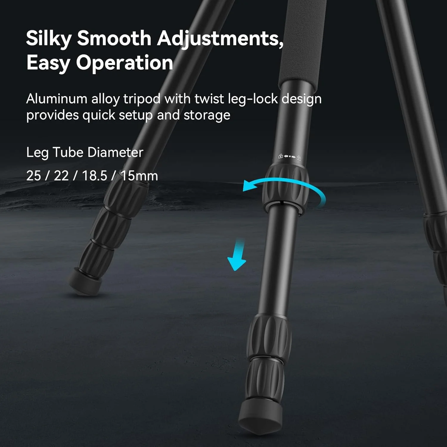 سه پایه فیلمبرداری 71 اینچی SMALLRIG CT180 مدل 3760B به همراه هد سیال، سه پایه دوربین آلومینیومی، سه پایه فیلمبرداری پانوراما 360 درجه مناسب سفر، ارتفاع قابل تنظیم از 16.5 اینچ تا 71 اینچ، حداکثر تحمل وزن 15 کیلوگرم، هد سیال سه پایه فیلمبرداری 71 اینچی SMALLRIG CT180 مدل 3760B به همراه هد سیال، سه پایه دوربین آلومینیومی، سه پایه فیلمبرداری پانوراما 360 درجه مناسب سفر، ارتفاع قابل تنظیم از 16.5 اینچ تا 71 اینچ، حداکثر تحمل وزن 15 کیلوگرم، هد سیال