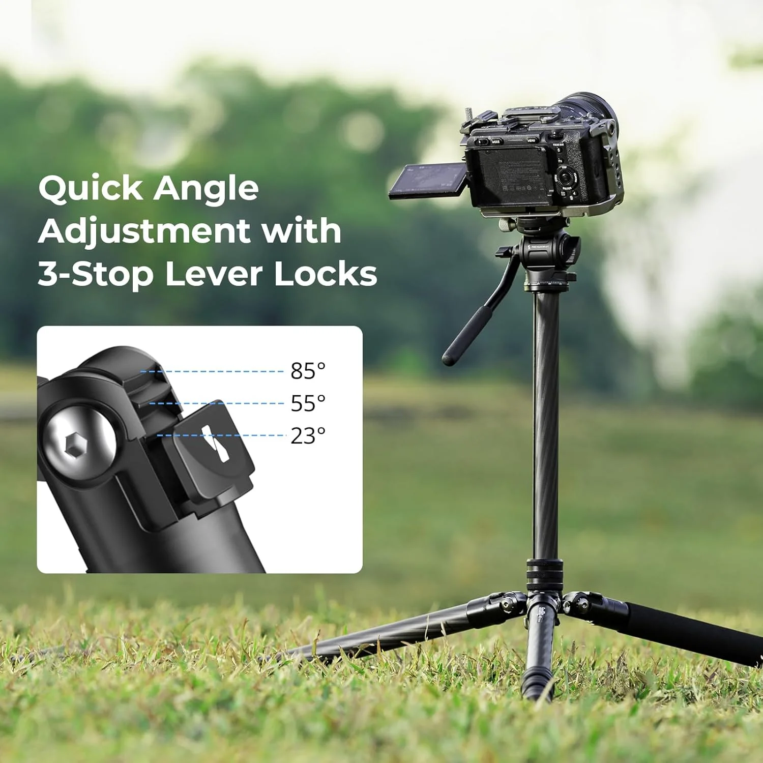 کیت سه پایه فیلمبرداری مسافرتی SmallRig CT150 - 4937 کیت سه پایه فیلمبرداری مسافرتی SmallRig CT150 - 4937