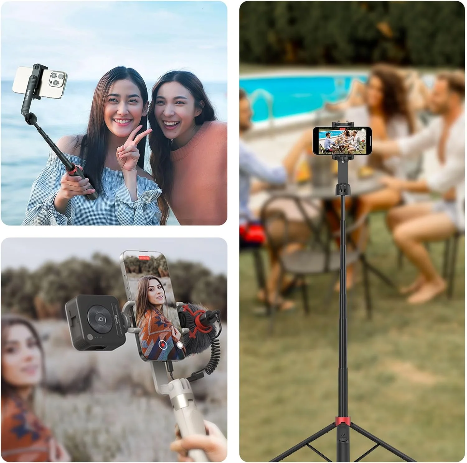 پایه سه پایه گوشی موبایل اسمال ریگ 51 اینچی ST-25 مشکی 4729 پایه سه پایه گوشی موبایل اسمال ریگ 51 اینچی ST-25 مشکی 4729