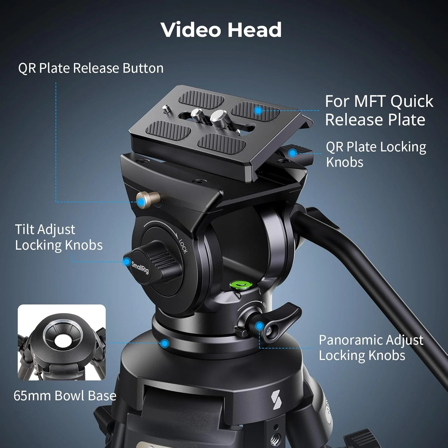 کیت سه پایه فیلمبرداری سبک وزن اسمال ریگ مدل AD-50Lite 4684 کیت سه پایه فیلمبرداری سبک وزن اسمال ریگ مدل AD-50Lite 4684