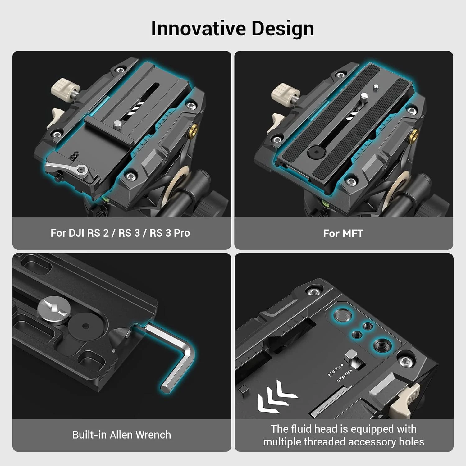 سه پایه فیلمبرداری SmallRig AD-01، سه پایه سنگین 73 اینچی با هد سیال 360 درجه و صفحه رهاسازی سریع برای دوربین های DSLR، دوربین فیلمبرداری، دوربین ها 3751 سه پایه فیلمبرداری SmallRig AD-01، سه پایه سنگین 73 اینچی با هد سیال 360 درجه و صفحه رهاسازی سریع برای دوربین های DSLR، دوربین فیلمبرداری، دوربین ها 3751