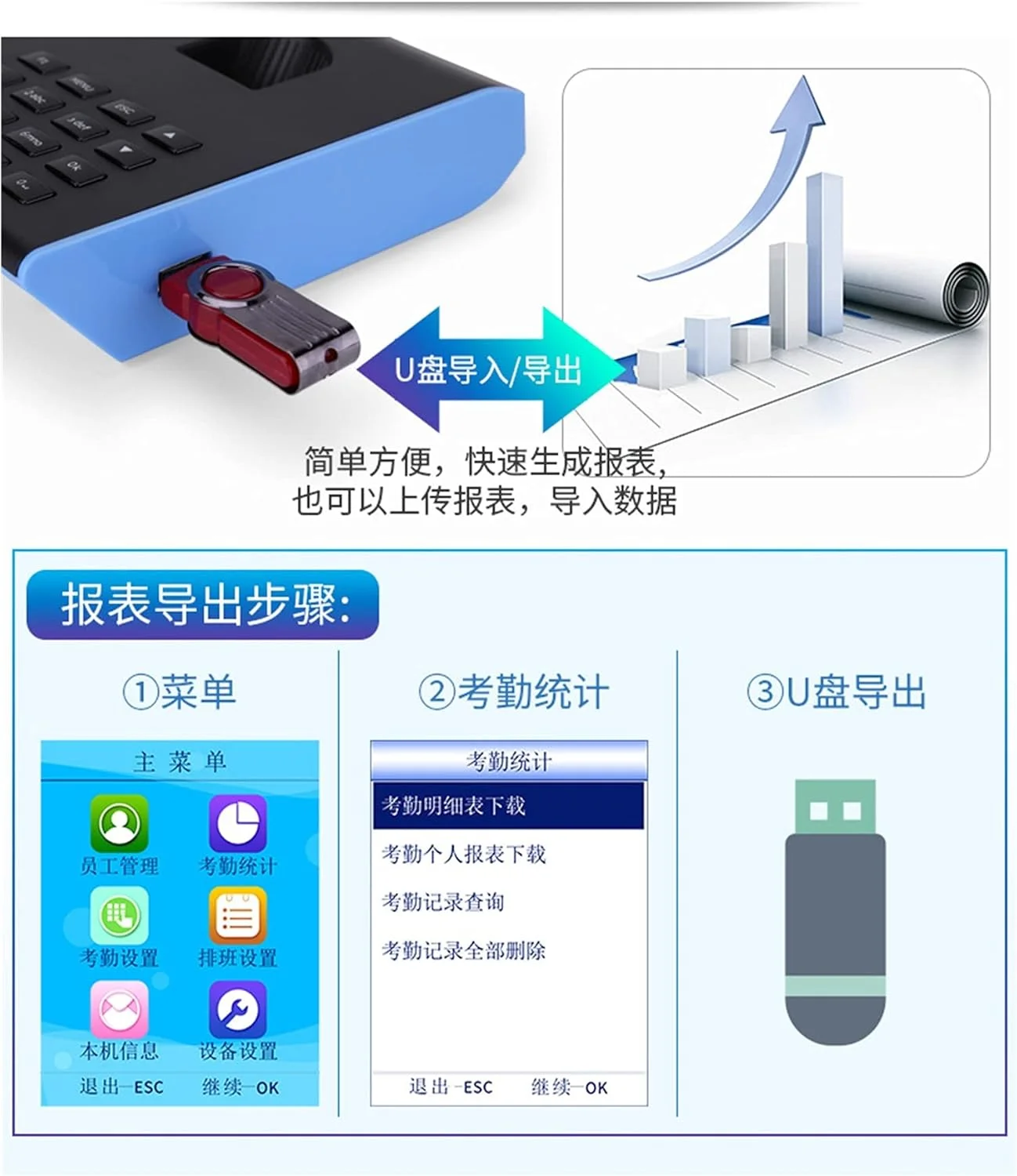 دستگاه حضور و غیاب GZDtdsd ngruama8، دستگاه حضور و غیاب اثر انگشت، کارت پانچ، تشخیص چهره، زبان چینی، انگلیسی، اسپانیایی، ثبت ورود و خروج با تشخیص چهره دستگاه حضور و غیاب GZDtdsd ngruama8، دستگاه حضور و غیاب اثر انگشت، کارت پانچ، تشخیص چهره، زبان چینی، انگلیسی، اسپانیایی، ثبت ورود و خروج با تشخیص چهره
