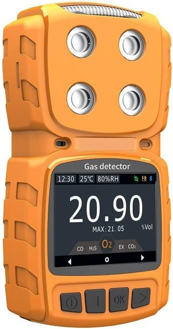 دستگاه تشخیص گاز آمونیاک GZDodek، نشت یاب گاز، آلارم گاز، قابل حمل، محدوده 0-10ppm، 0-50ppm