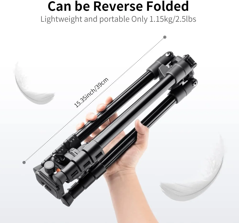 سه پایه مسافرتی K&F Concept، سه پایه دوربین 62.99 اینچی برای DSLR، سه پایه مسافرتی آلومینیومی قابل حمل با هد توپی پانوراما 360 درجه، رهاسازی سریع با کیف نگهداری، حداکثر بار 8 کیلوگرم سه پایه مسافرتی K&F Concept، سه پایه دوربین 62.99 اینچی برای DSLR، سه پایه مسافرتی آلومینیومی قابل حمل با هد توپی پانوراما 360 درجه، رهاسازی سریع با کیف نگهداری، حداکثر بار 8 کیلوگرم