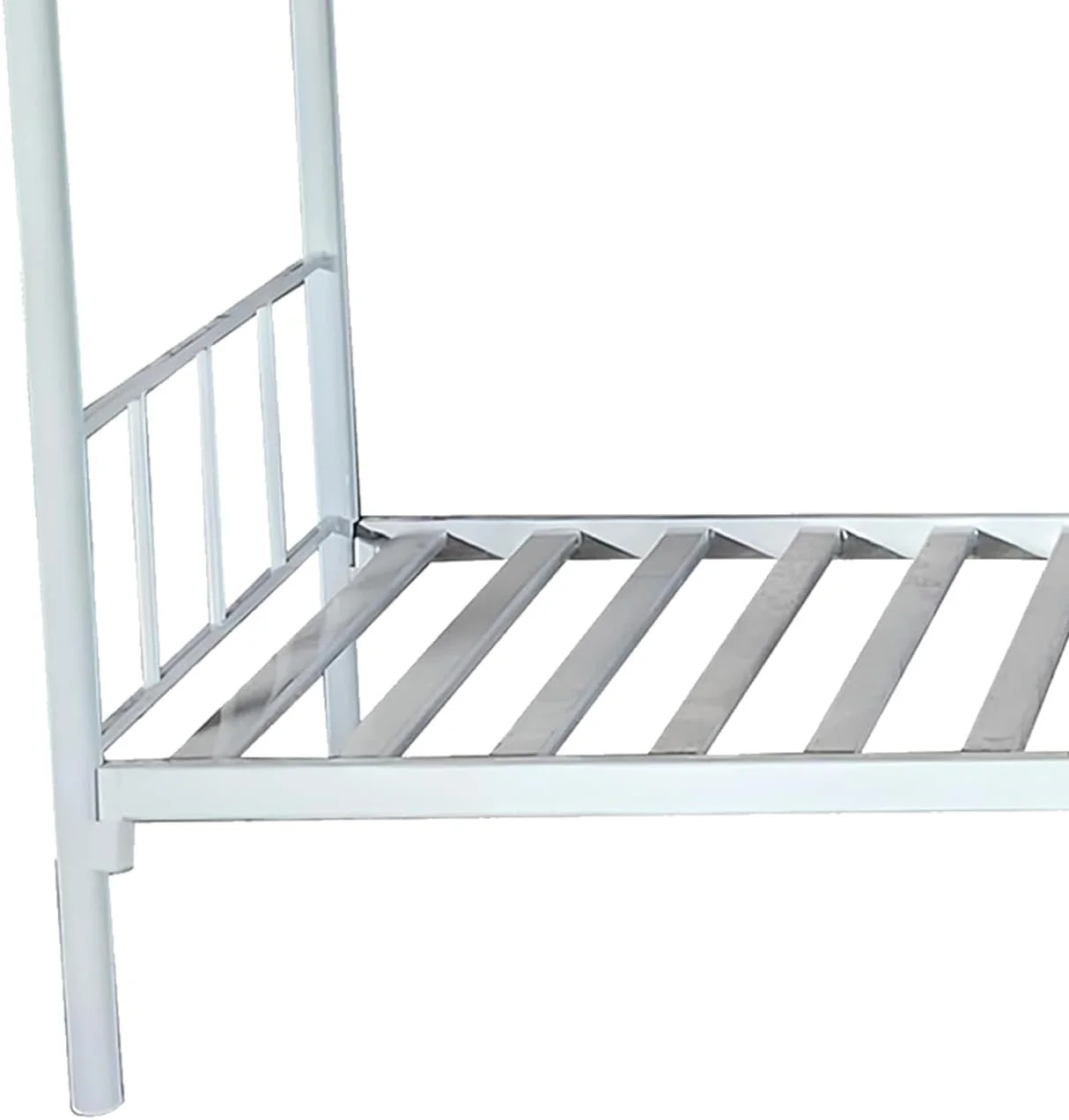 تخت دو طبقه فلزی استیل INFINI HOMES با نردبان (دو نفره، خاکستری، 190 X 90 X 175 سانتی متر) تخت دو طبقه فلزی استیل INFINI HOMES با نردبان (دو نفره، خاکستری، 190 X 90 X 175 سانتی متر)