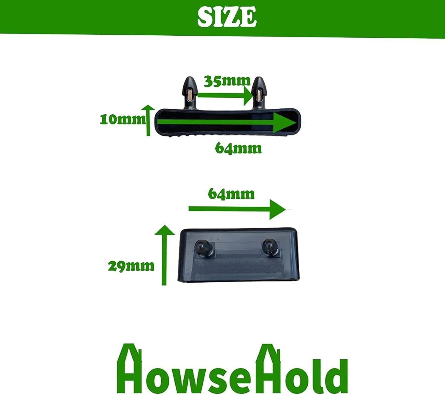 نگهدارنده های لت های تخت خواب HowseHold - چوب مشکی - 36 عدد (24 انتهایی، 12 مرکزی) - مناسب برای تخت های یک نفره، دو نفره، کوئین و کینگ سایز نگهدارنده های لت های تخت خواب HowseHold - چوب مشکی - 36 عدد (24 انتهایی، 12 مرکزی) - مناسب برای تخت های یک نفره، دو نفره، کوئین و کینگ سایز