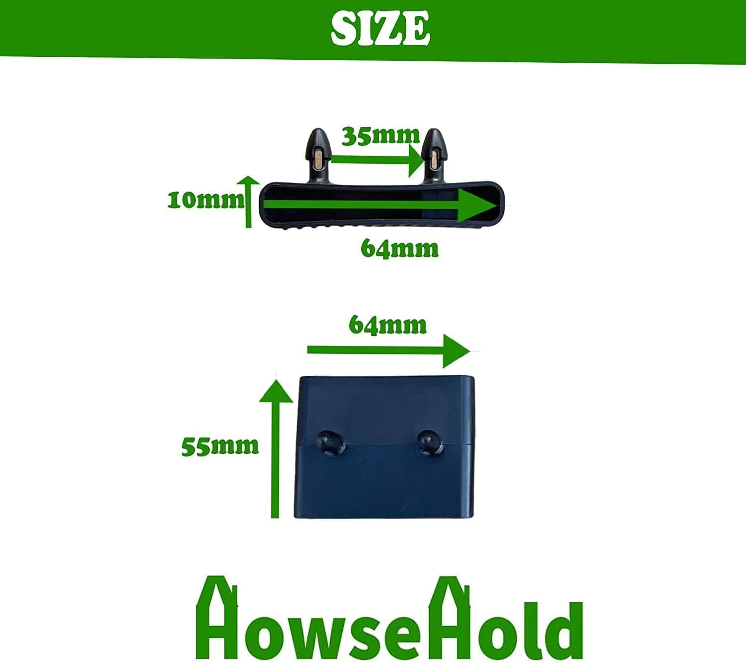 نگهدارنده های لت های تخت خواب HowseHold - چوب مشکی - 36 عدد (24 انتهایی، 12 مرکزی) - مناسب برای تخت های یک نفره، دو نفره، کوئین و کینگ سایز نگهدارنده های لت های تخت خواب HowseHold - چوب مشکی - 36 عدد (24 انتهایی، 12 مرکزی) - مناسب برای تخت های یک نفره، دو نفره، کوئین و کینگ سایز