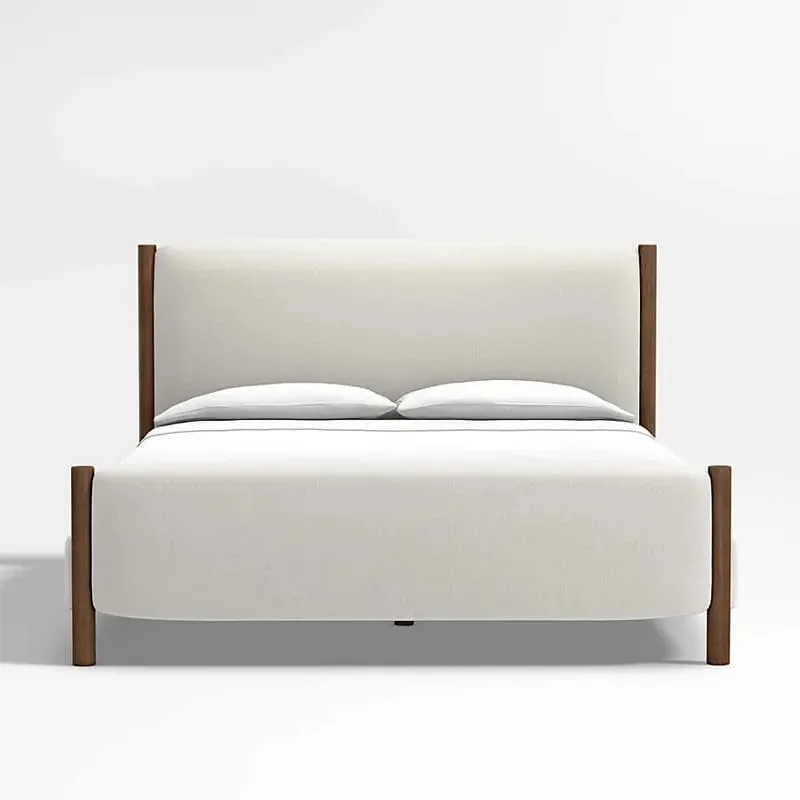 تخت خواب روکش دار بوفه گلیتو، تخت چوبی بلوط با روکش طبیعی، تخت بوفه با طراحی مدرن با پایه های محکم، تخت 120x200، تخت HOC سایز کوئین (120x200) تخت خواب روکش دار بوفه گلیتو، تخت چوبی بلوط با روکش طبیعی، تخت بوفه با طراحی مدرن با پایه های محکم، تخت 120x200، تخت HOC سایز کوئین (120x200)