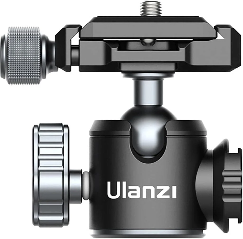 هد سه پایه توپی Ulanzi U-80L Arca با کفشک سرد جانبی