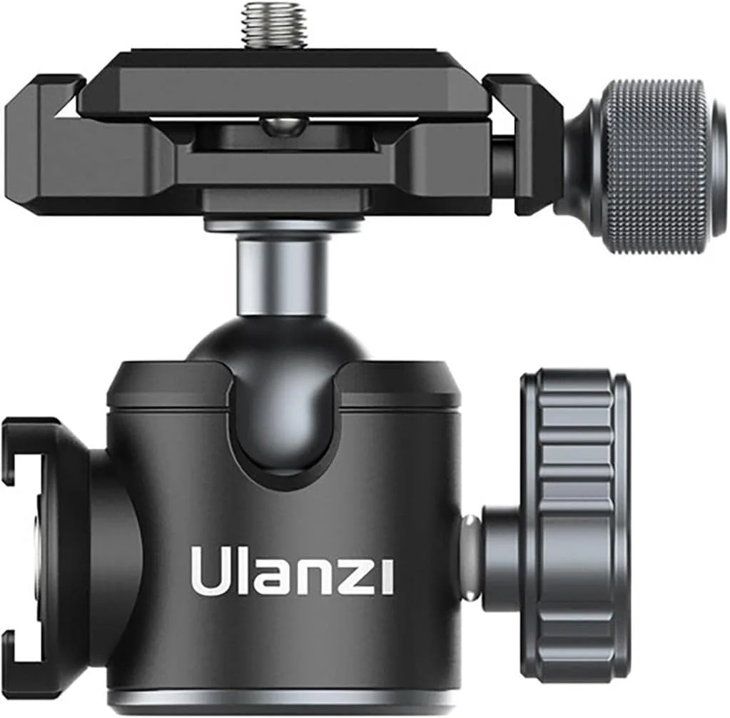 هد سه پایه توپی Ulanzi U-80L Arca با کفشک سرد جانبی هد سه پایه توپی Ulanzi U-80L Arca با کفشک سرد جانبی
