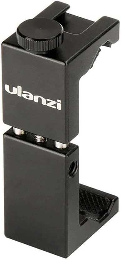 نگهدارنده سه پایه گوشی موبایل ULANZI Iron Man II (مشکی) نگهدارنده سه پایه گوشی موبایل ULANZI Iron Man II (مشکی)