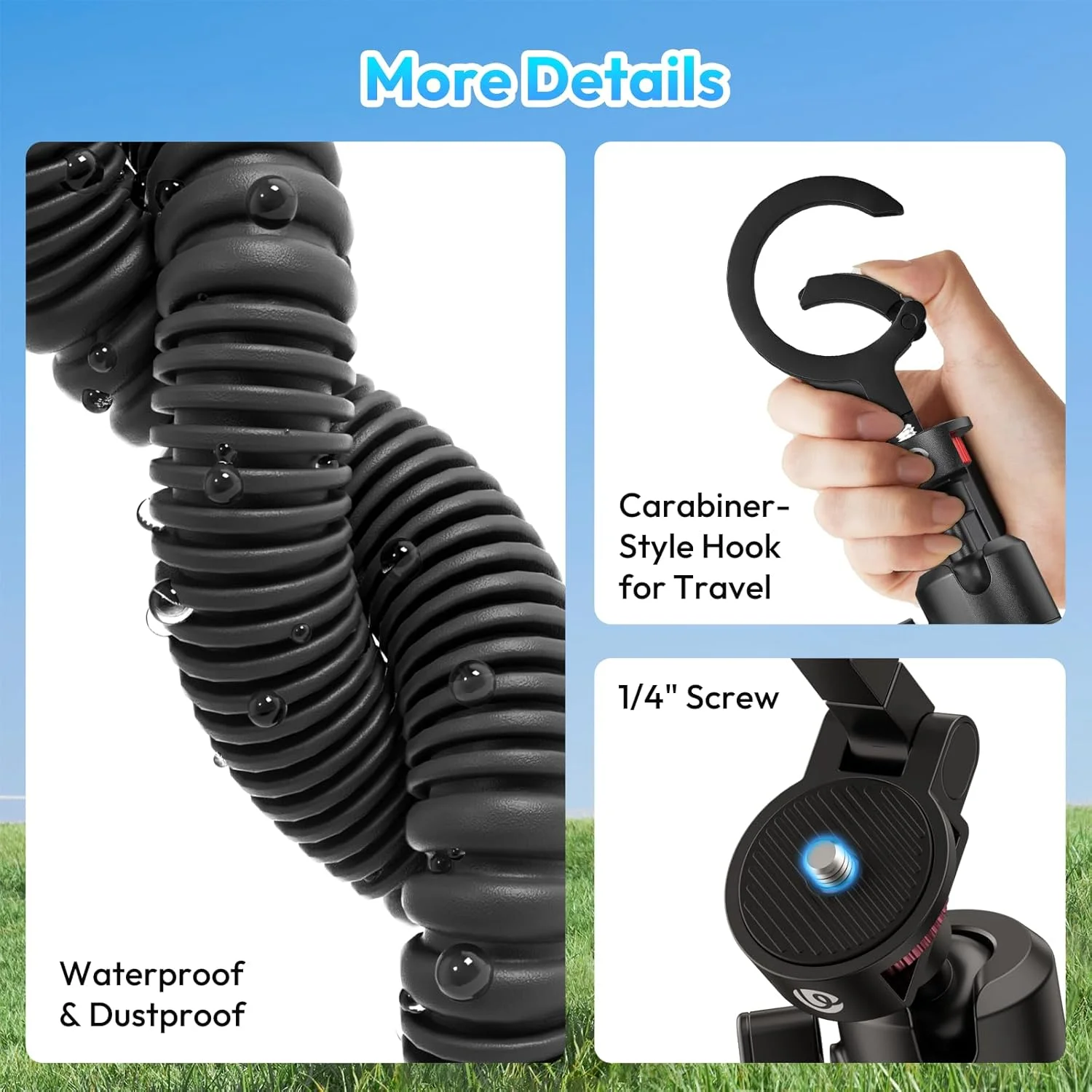 سه پایه انعطاف پذیر مغناطیسی ULANZI MT30 برای سری iPhone 17-12 با رزوه 1/4 اینچی، پایه نگهدارنده تلفن کوچک خم شو برای MagSafe و دوربین ها، پایه سه پایه کوچک اختاپوسی برای فیلمبرداری خلاقانه و ضبط ویدیو سه پایه انعطاف پذیر مغناطیسی ULANZI MT30 برای سری iPhone 17-12 با رزوه 1/4 اینچی، پایه نگهدارنده تلفن کوچک خم شو برای MagSafe و دوربین ها، پایه سه پایه کوچک اختاپوسی برای فیلمبرداری خلاقانه و ضبط ویدیو