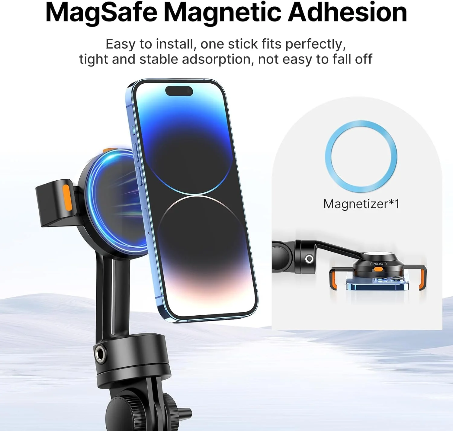 سه پایه مغناطیسی تلفن همراه ULANZI، سازگار با MagSafe، سه پایه تلفن SK-05، میله سلفی مغناطیسی قابل افزایش 62.99 اینچی با ریموت بی سیم، سه پایه برای آیفون 14 13 12 و همه تلفن ها سه پایه مغناطیسی تلفن همراه ULANZI، سازگار با MagSafe، سه پایه تلفن SK-05، میله سلفی مغناطیسی قابل افزایش 62.99 اینچی با ریموت بی سیم، سه پایه برای آیفون 14 13 12 و همه تلفن ها