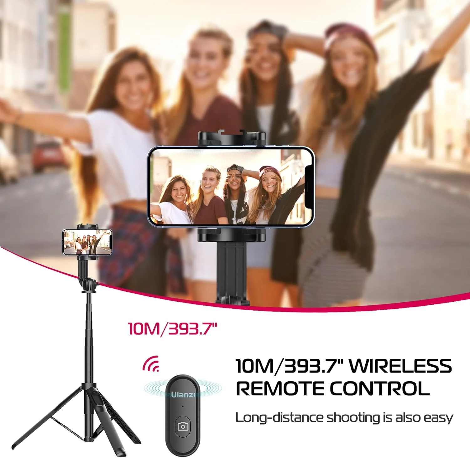 سه پایه سلفی استیک ULANZI SK-03، سه پایه تلفن همراه حرفه ای و پایدار 64 اینچی برای تلفن های هوشمند/دوربین های اکشن، نگهدارنده تلفن همراه 3 در 1 قابل افزایش با ریموت جداشدنی برای سلفی های مسافرتی، ضبط ویدیو و ولاگ سه پایه سلفی استیک ULANZI SK-03، سه پایه تلفن همراه حرفه ای و پایدار 64 اینچی برای تلفن های هوشمند/دوربین های اکشن، نگهدارنده تلفن همراه 3 در 1 قابل افزایش با ریموت جداشدنی برای سلفی های مسافرتی، ضبط ویدیو و ولاگ