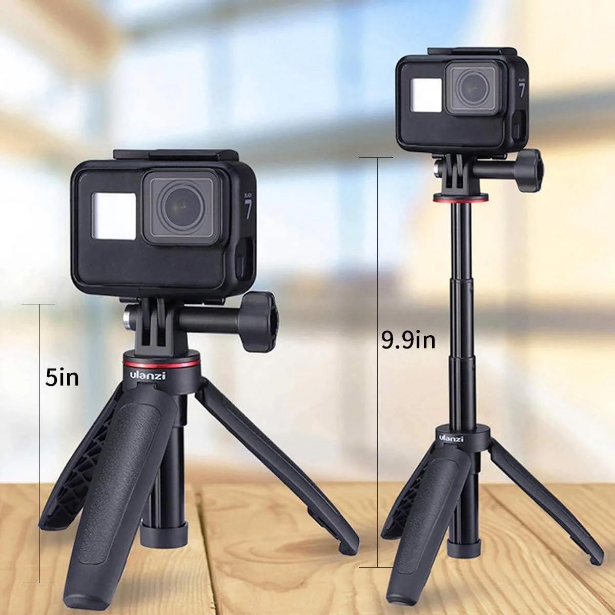 پایه سه پایه میله ای افزایش طول Ulanzi MT-09، مینی سه پایه استند دسته سلفی برای GoPro 8 7 6 5 4 Max DJI OSMO Action Insta360 One X SJCAM Vlogging پایه سه پایه میله ای افزایش طول Ulanzi MT-09، مینی سه پایه استند دسته سلفی برای GoPro 8 7 6 5 4 Max DJI OSMO Action Insta360 One X SJCAM Vlogging