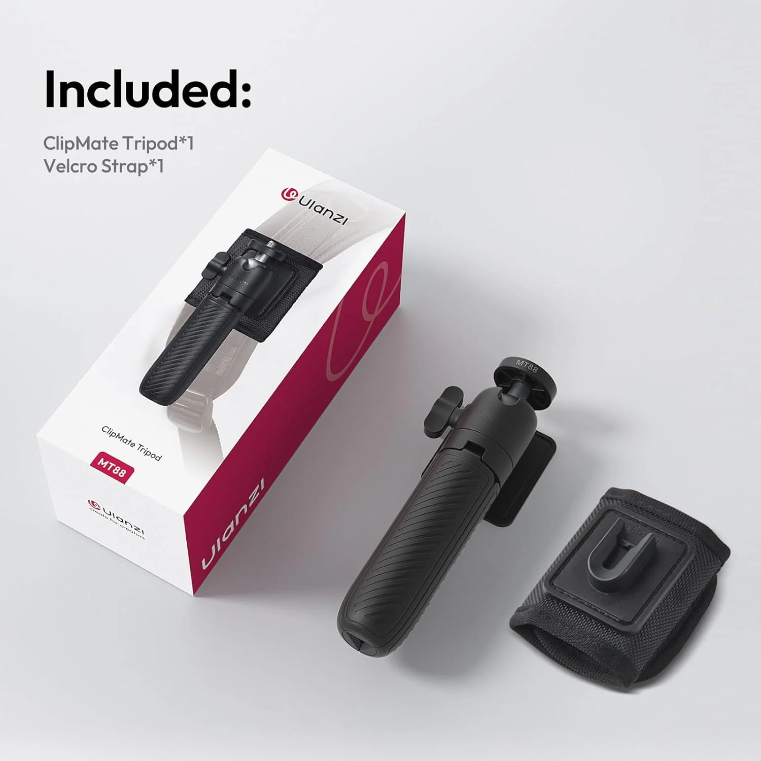 سه پایه دوربین ULANZI MT88 ClipMate، مونوپاد سلفی با بند چسبی و آداپتور دوربین اکشن، سه پایه رومیزی کوچک با کفشک سرد، سه پایه مسافرتی برای سری آیفون و دوربین اکشن، DJI Pocket3، Insta 360 X5 سه پایه دوربین ULANZI MT88 ClipMate، مونوپاد سلفی با بند چسبی و آداپتور دوربین اکشن، سه پایه رومیزی کوچک با کفشک سرد، سه پایه مسافرتی برای سری آیفون و دوربین اکشن، DJI Pocket3، Insta 360 X5