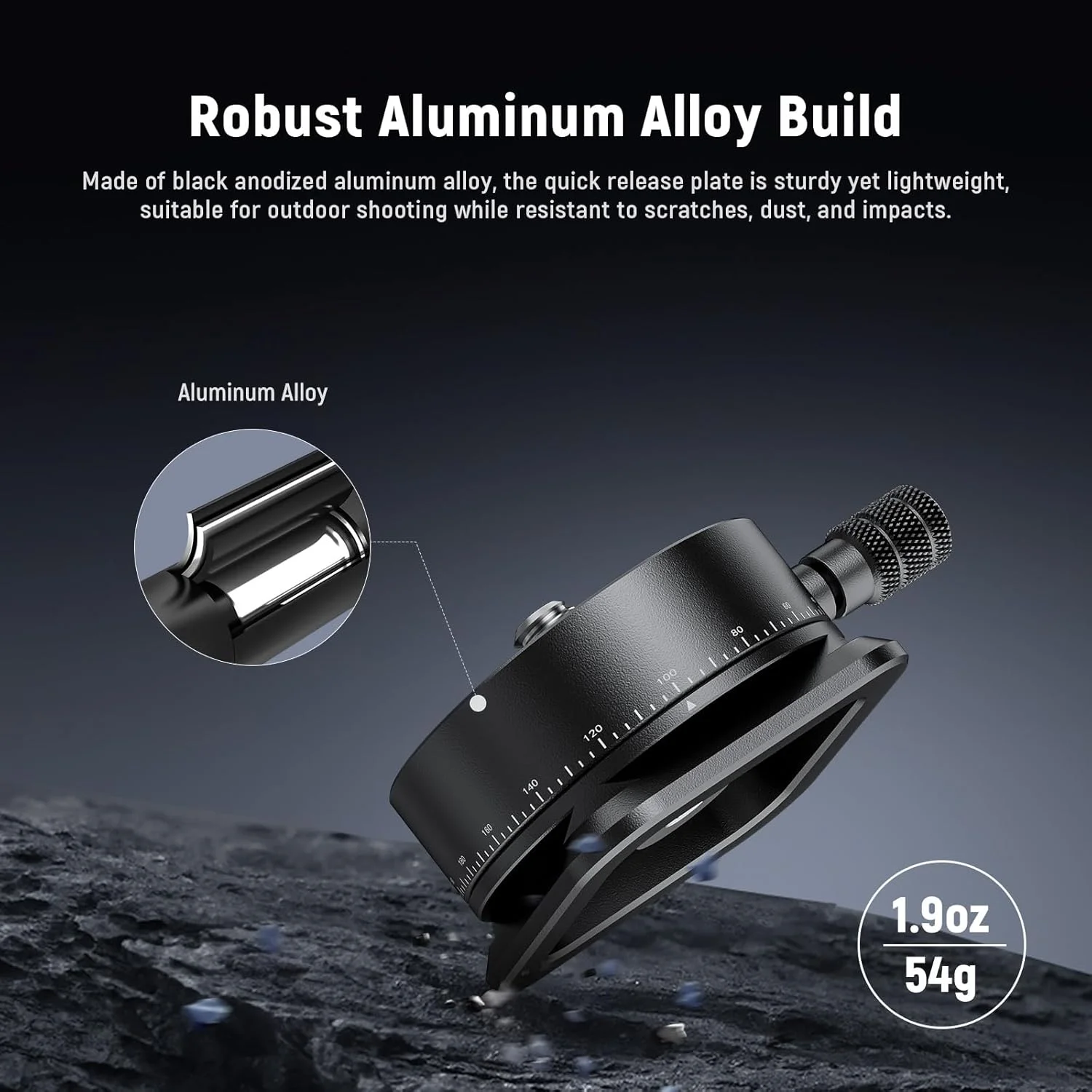 صفحه رهاسازی سریع پانوراما Neewer، آداپتور پایه سه پایه دوربین با سر چرخان 360 درجه مدرج با پایه نوع Arca و پیچ 1/4 اینچی برای دوربین DSLR، دوربین فیلمبرداری، سه پایه، تک پایه، لغزنده، حداکثر بار 5 کیلوگرم، QRP-6 صفحه رهاسازی سریع پانوراما Neewer، آداپتور پایه سه پایه دوربین با سر چرخان 360 درجه مدرج با پایه نوع Arca و پیچ 1/4 اینچی برای دوربین DSLR، دوربین فیلمبرداری، سه پایه، تک پایه، لغزنده، حداکثر بار 5 کیلوگرم، QRP-6