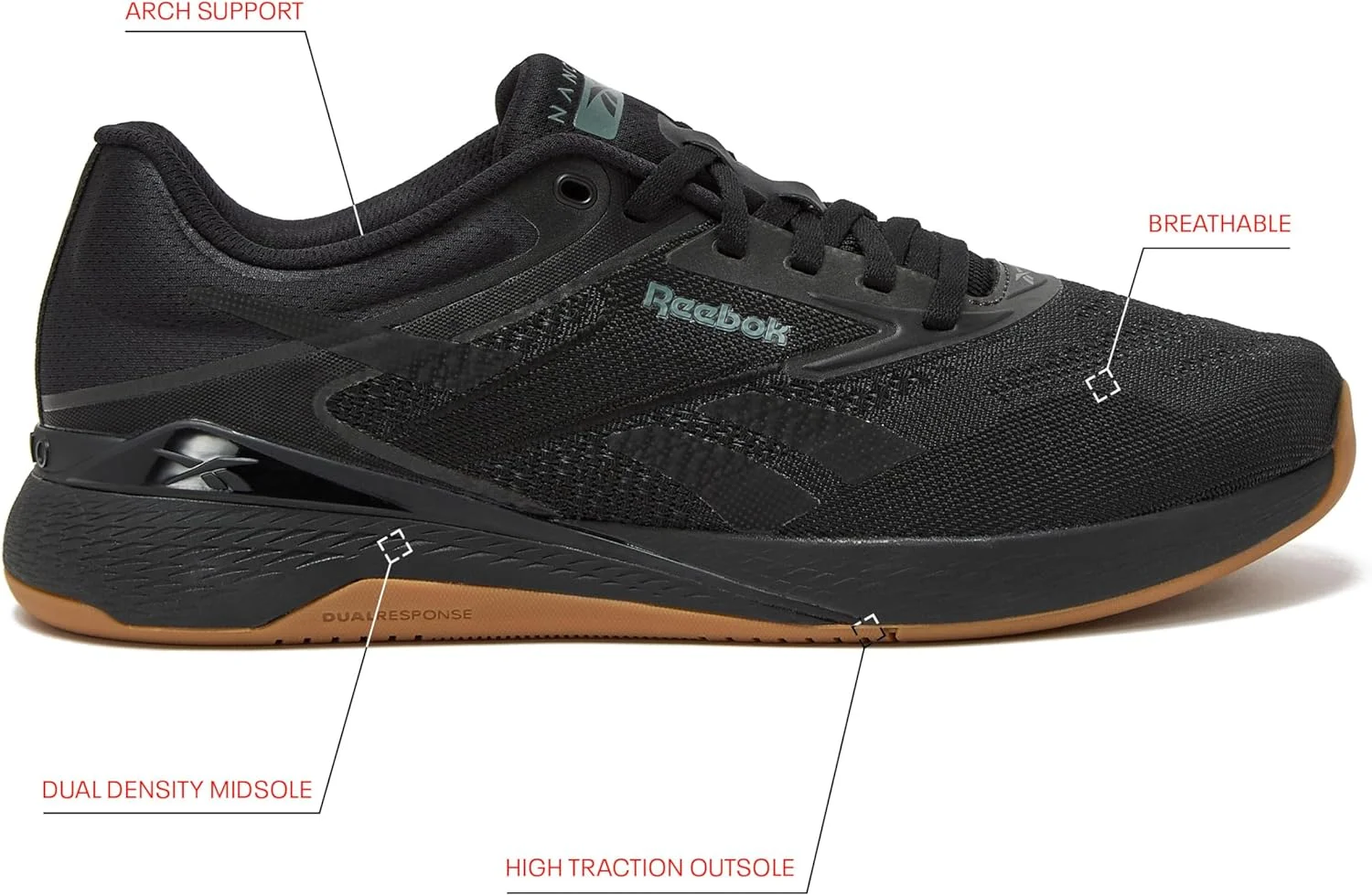 کفش مردانه ریباک نانو X5 - مدل LOW