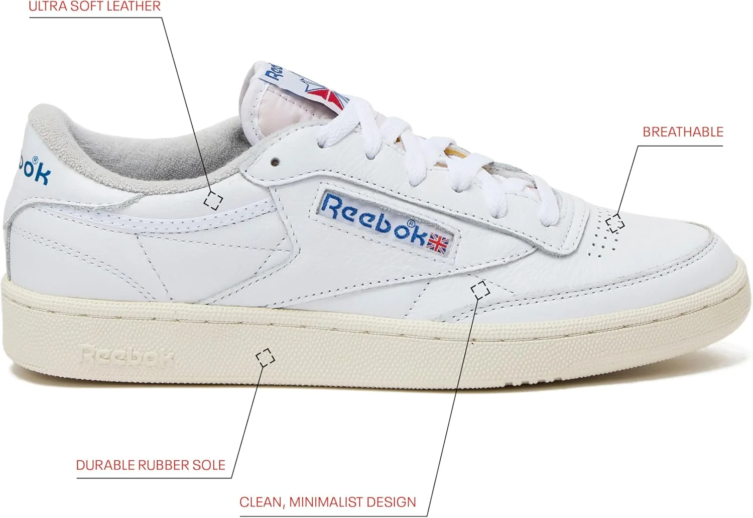 کفش مردانه ریباک مدل Club C 85