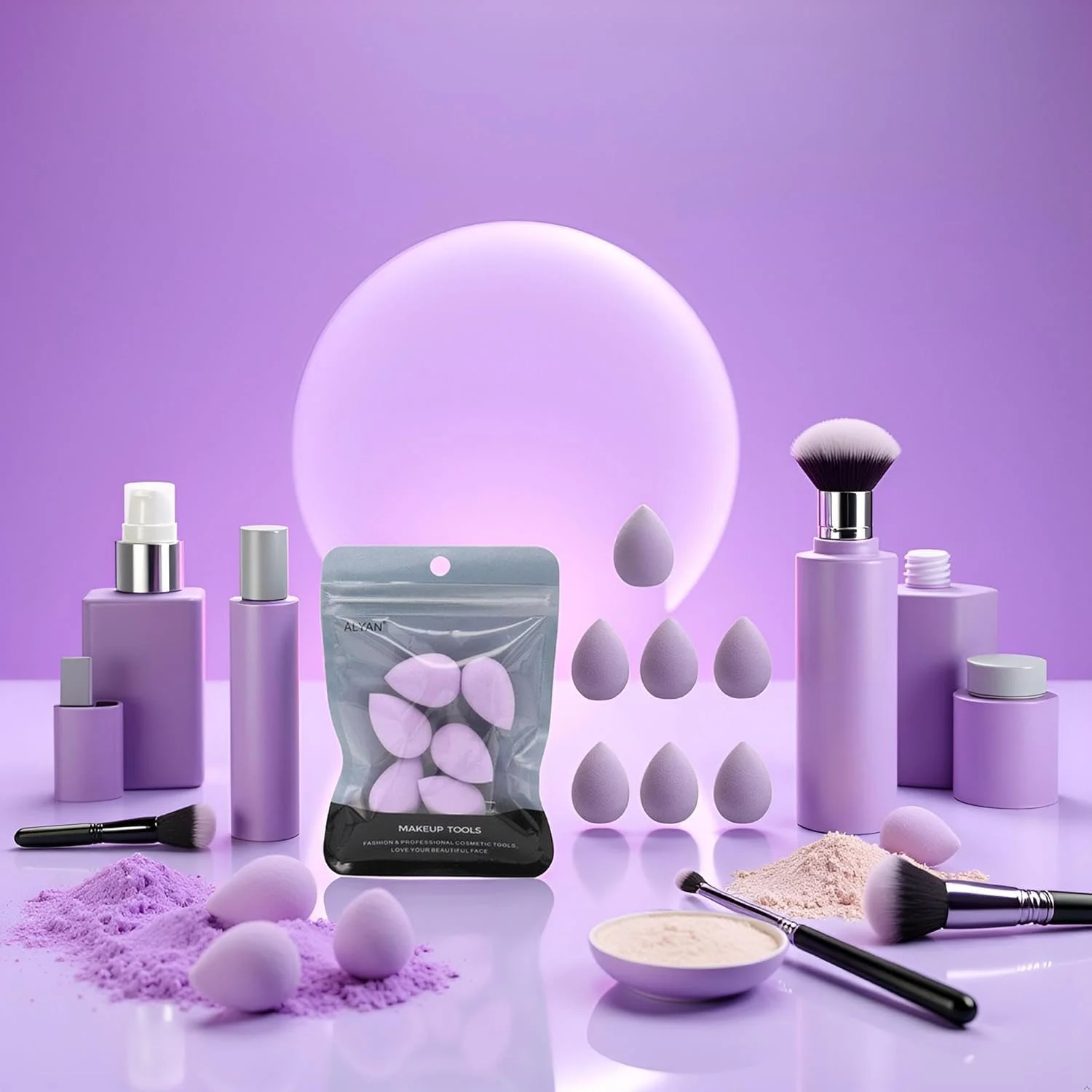 6 Pcs Mini Makeup Sponge Small Foundation Powder Concealer Highlight Eyeshadow Blender Sponges 6 Pcs Mini Makeup Sponge Small Foundation Powder Concealer Highlight Eyeshadow Blender Sponges