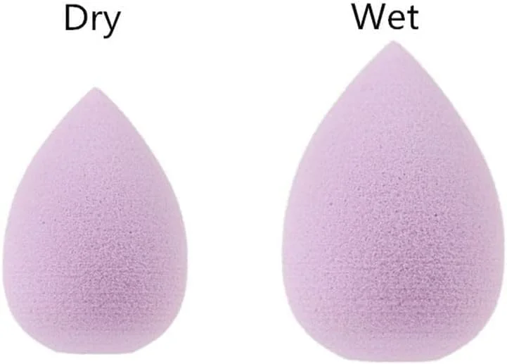 6 Pcs Purple Mini Makeup Sponge Small Beauty Sponge Blender Set for Foundation, Powder, Concealer Highlight,and Eye Shadow 6 Pcs Purple Mini Makeup Sponge Small Beauty Sponge Blender Set for Foundation, Powder, Concealer Highlight,and Eye Shadow