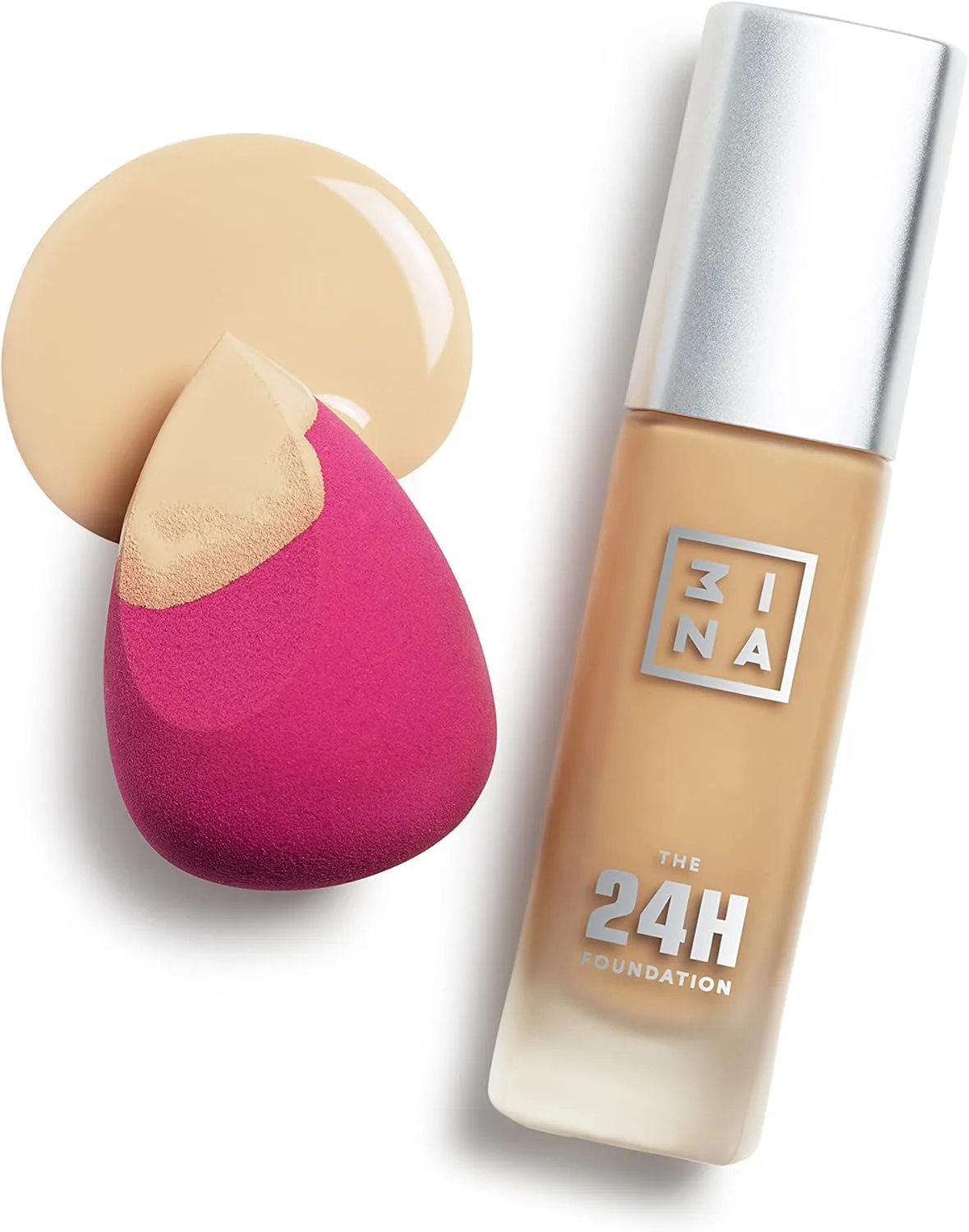 3INA MAKEUP - اسفنج آرایشی - اسفنج ترکیب کننده آرایش - مناسب برای کرم پودر، کرم و پودر آرایشی - قابل استفاده به صورت خشک و مرطوب 3INA MAKEUP - اسفنج آرایشی - اسفنج ترکیب کننده آرایش - مناسب برای کرم پودر، کرم و پودر آرایشی - قابل استفاده به صورت خشک و مرطوب