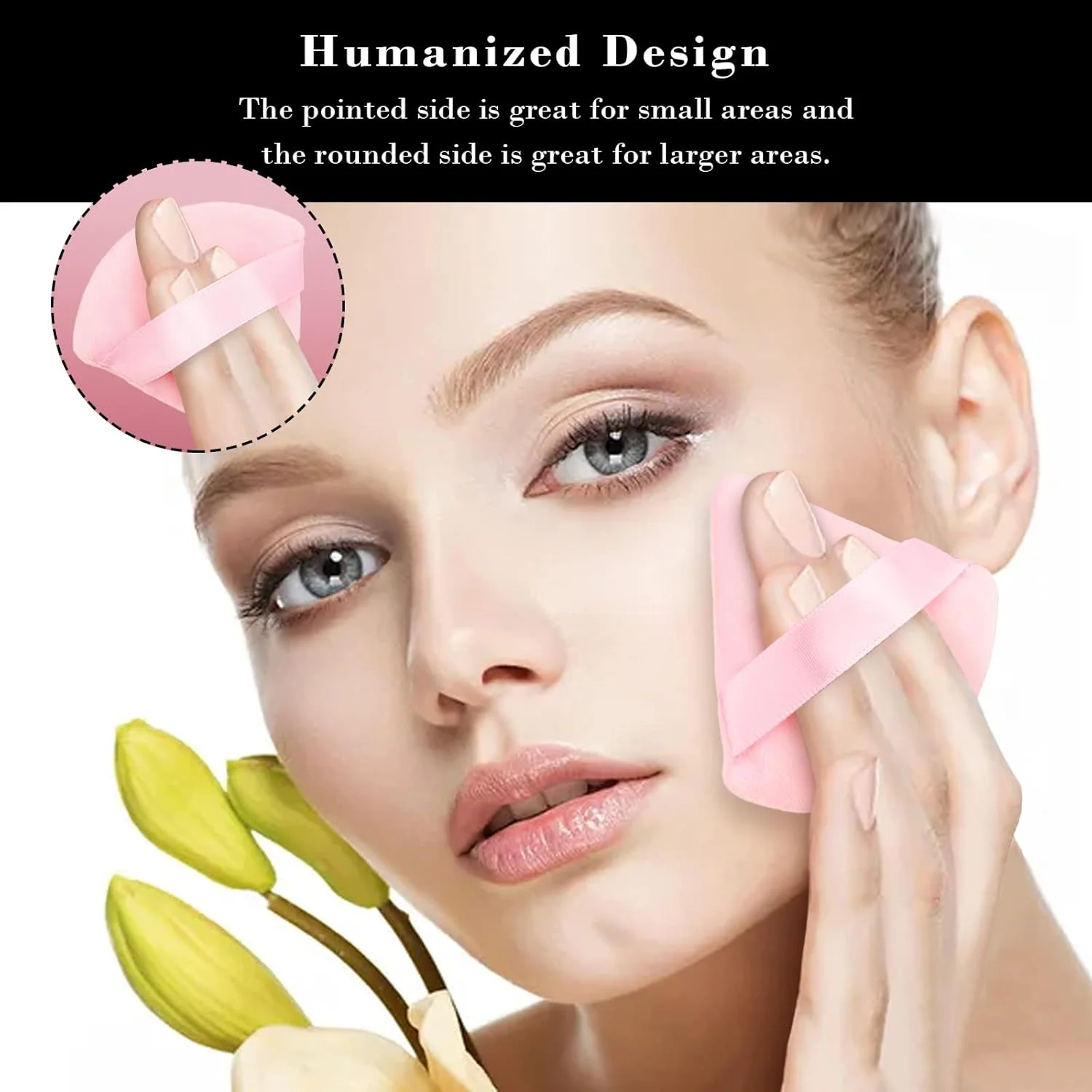 پدهای آرایشی مثلثی RAREIUS، بسته 8 عددی، ساخته شده از مخمل فوق العاده نرم، طراحی شده برای کانتورینگ، چشم و گوشه، ظرف مخلوط کردن فونداسیون بیوتی بلندر. پدهای آرایشی مثلثی RAREIUS، بسته 8 عددی، ساخته شده از مخمل فوق العاده نرم، طراحی شده برای کانتورینگ، چشم و گوشه، ظرف مخلوط کردن فونداسیون بیوتی بلندر.