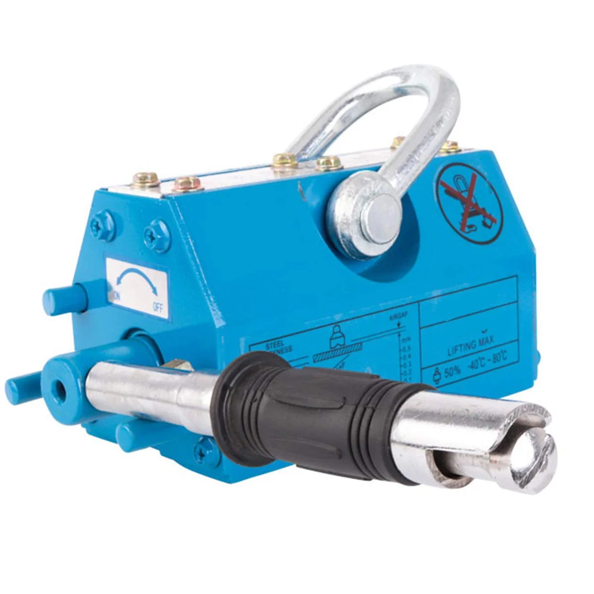 بالابر مغناطیسی فولادی JDIUQOP با ظرفیت 600 کیلوگرم / 1320 پوند، بالابر مغناطیسی سنگین برای بلند کردن فلزات