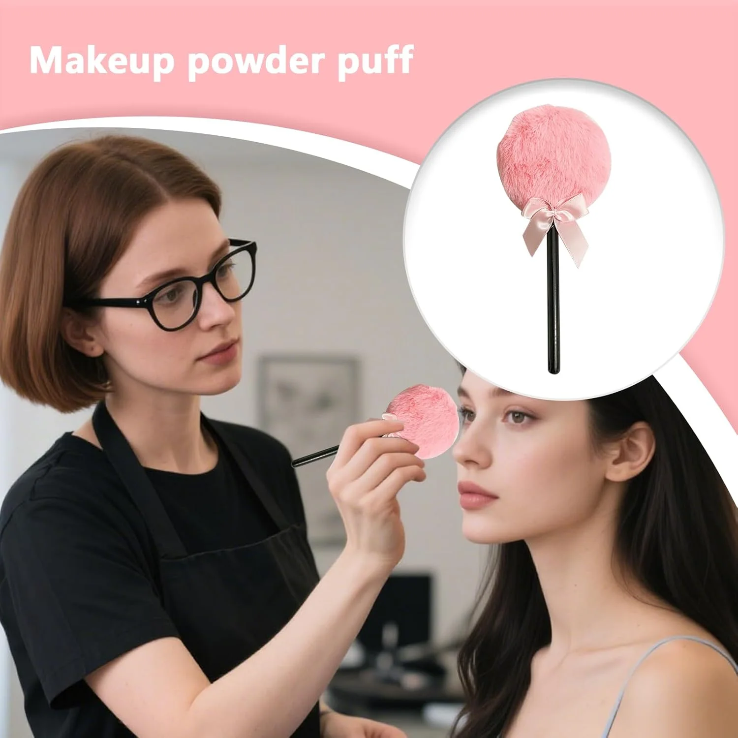 پد آرایشی - اسفنج های ترکیب کرم پودر، ابزارهای زیبایی نرم و قابل استفاده مجدد با شکل آب نبات چوبی برای دختران، کانتورینگ کرم پودر، مناسب منزل، مسافرت و ترکیب برای بانوان پد آرایشی - اسفنج های ترکیب کرم پودر، ابزارهای زیبایی نرم و قابل استفاده مجدد با شکل آب نبات چوبی برای دختران، کانتورینگ کرم پودر، مناسب منزل، مسافرت و ترکیب برای بانوان