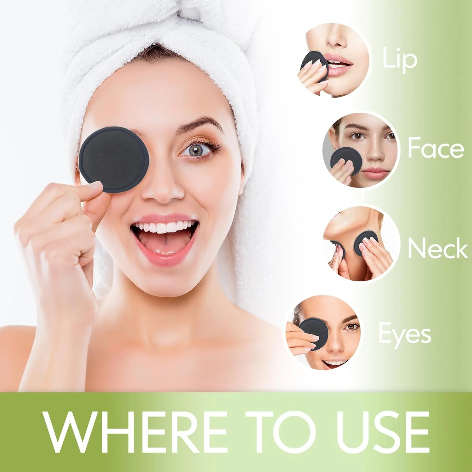 پدهای پاک کننده آرایش قابل استفاده مجدد Sopurrrdy - بسته 20 عددی با کیسه لباسشویی - پدهای نرم و مشکی پنبه ای قابل استفاده مجدد برای صورت - پدهای بامبو پنبه ای قابل شستشو - پدهای پنبه ای - پدهای صورت قابل استفاده مجدد… پدهای پاک کننده آرایش قابل استفاده مجدد Sopurrrdy - بسته 20 عددی با کیسه لباسشویی - پدهای نرم و مشکی پنبه ای قابل استفاده مجدد برای صورت - پدهای بامبو پنبه ای قابل شستشو - پدهای پنبه ای - پدهای صورت قابل استفاده مجدد…