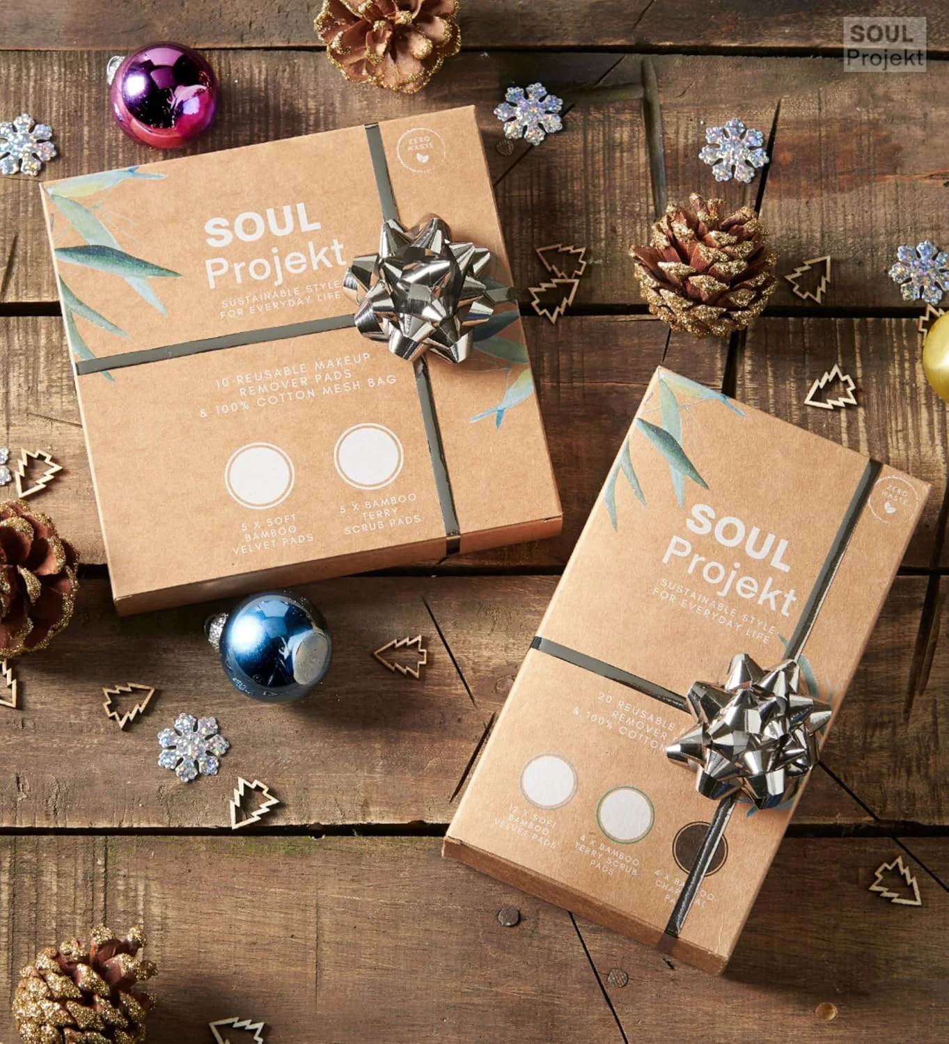 پدهای پنبه ای قابل استفاده مجدد Soul Projekt، بسته 20 عددی، پدهای پاک کننده آرایش قابل شستشو با کیسه توری لباسشویی، پدهای پنبه ای بدون ضایعات، پدهای پنبه ای بامبو 100% ارگانیک قابل استفاده مجدد پدهای پنبه ای قابل استفاده مجدد Soul Projekt، بسته 20 عددی، پدهای پاک کننده آرایش قابل شستشو با کیسه توری لباسشویی، پدهای پنبه ای بدون ضایعات، پدهای پنبه ای بامبو 100% ارگانیک قابل استفاده مجدد