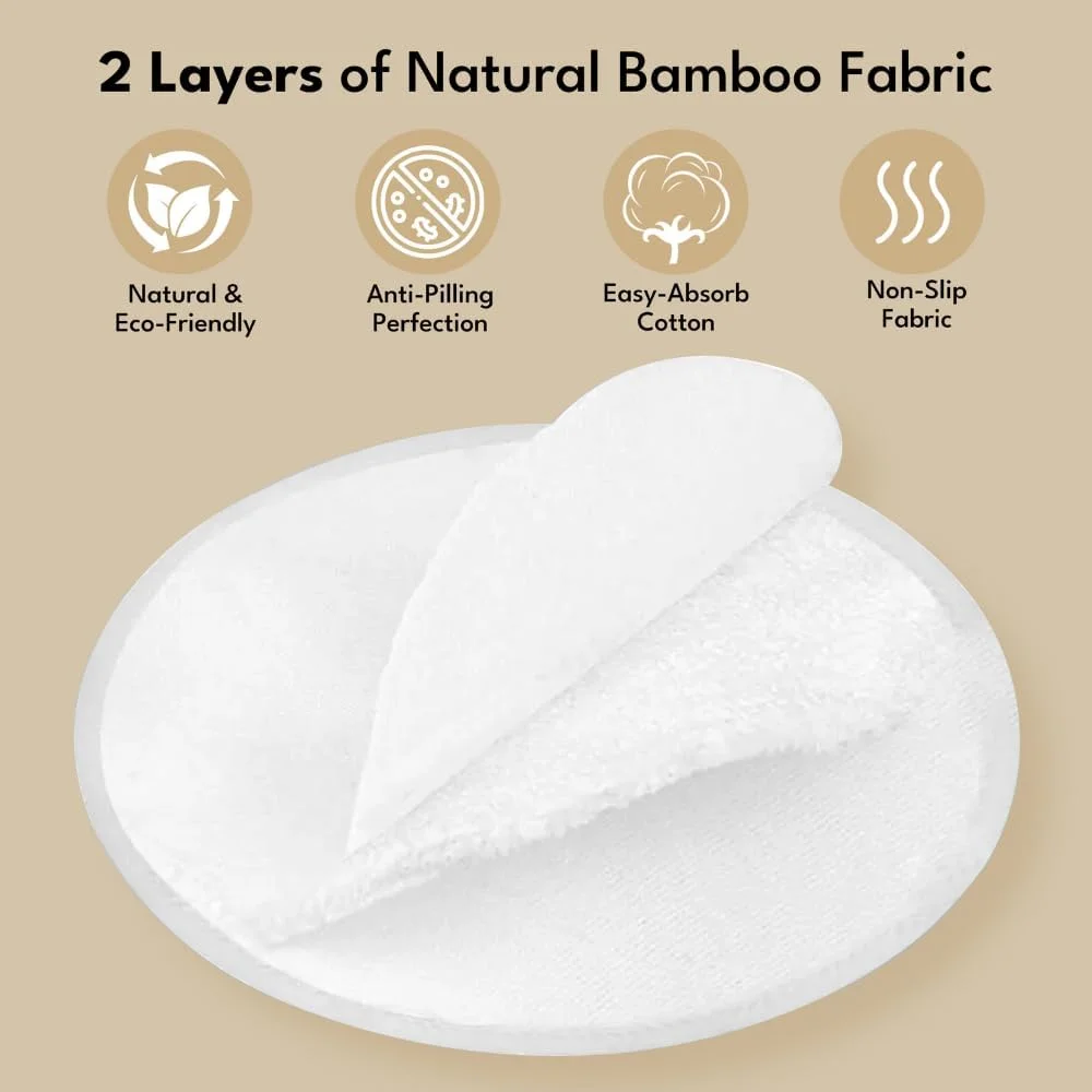 پدهای پاک کننده آرایش قابل استفاده مجدد 25 عددی دستمال مرطوب بامبو - پدهای پنبه ای قابل استفاده مجدد با کیسه لباسشویی قابل شستشو - پدهای پشمی پنبه ای بدون ضایعات - هدایای سازگار با محیط زیست - دستمال مرطوب آرایشی نرم و ملایم برای انواع پوست پدهای پاک کننده آرایش قابل استفاده مجدد 25 عددی دستمال مرطوب بامبو - پدهای پنبه ای قابل استفاده مجدد با کیسه لباسشویی قابل شستشو - پدهای پشمی پنبه ای بدون ضایعات - هدایای سازگار با محیط زیست - دستمال مرطوب آرایشی نرم و ملایم برای انواع پوست