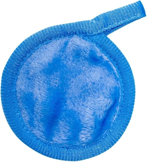 پدهای پاک کننده آرایش چندبار مصرف Namzi - 3 عدد پارچه پاک کننده آرایش چندبار مصرف - پدهای صورت چندبار مصرف، پاک کننده آرایش برای انواع پوست - پارچه های میکروفیبر قابل شستشو برای پاک کردن آرایش صورت، آبی، A16