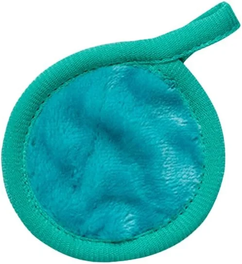 پدهای پاک کننده آرایش چندبار مصرف Namzi - 3 عدد پارچه پاک کننده آرایش چندبار مصرف - پدهای صورت چندبار مصرف، پاک کننده آرایش برای انواع پوست - پارچه های صورت پاک کننده آرایش میکروفیبر قابل شستشو، سبز، A15