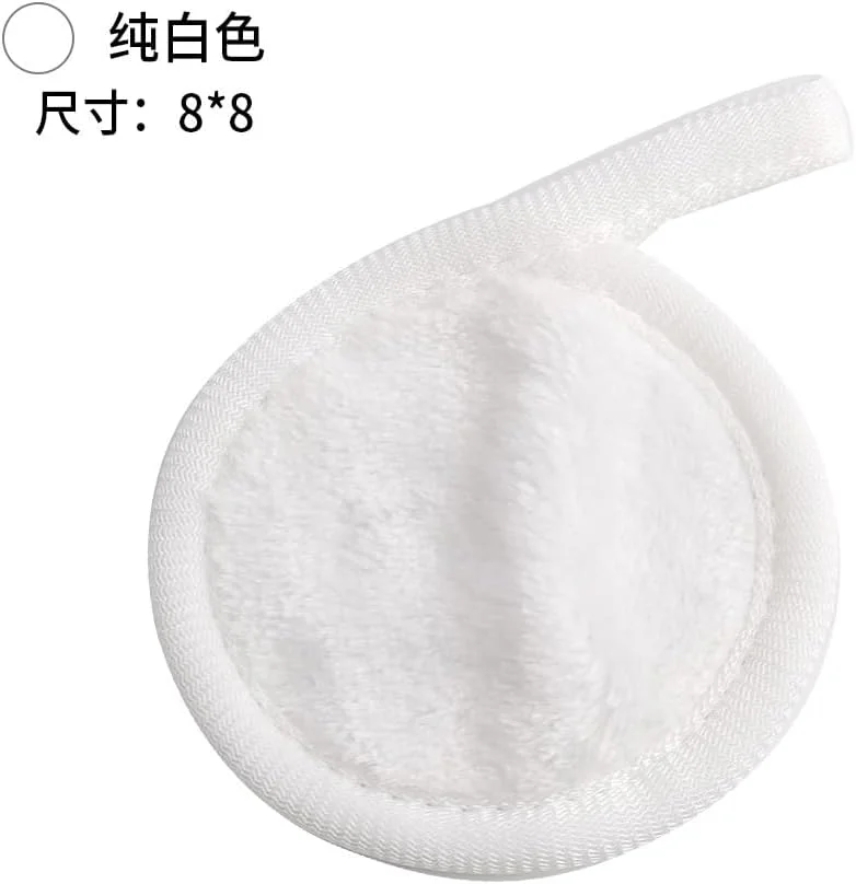 پدهای پاک کننده آرایش چندبار مصرف Namzi - بسته 3 عددی پارچه های پاک کننده آرایش چندبار مصرف - پدهای صورت چندبار مصرف، پاک کننده آرایش برای انواع پوست - پارچه های صورت پاک کننده آرایش میکروفیبر قابل شستشو، سفید، A23 پدهای پاک کننده آرایش چندبار مصرف Namzi - بسته 3 عددی پارچه های پاک کننده آرایش چندبار مصرف - پدهای صورت چندبار مصرف، پاک کننده آرایش برای انواع پوست - پارچه های صورت پاک کننده آرایش میکروفیبر قابل شستشو، سفید، A23