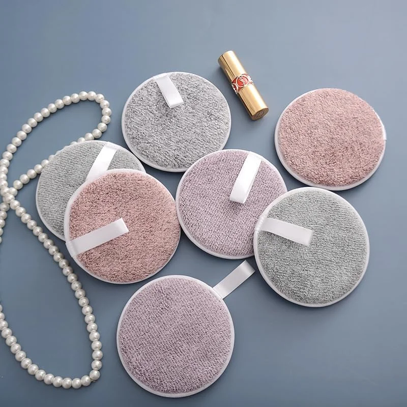 Namzi Reusable Makeup Remover Pads -10pcs Reusable Makeup Remover Cloths - Reusable Face Pads, Makeup Eraser for All Skin Types - Washable Microfiber Makeup Remover Face Cloths,Purple B,A09 Namzi Reusable Makeup Remover Pads -10pcs Reusable Makeup Remover Cloths - Reusable Face Pads, Makeup Eraser for All Skin Types - Washable Microfiber Makeup Remover Face Cloths,Purple B,A09
