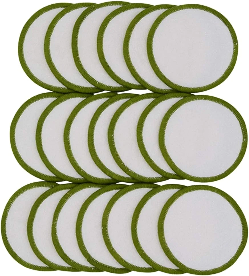 Minasuki 20 Pack Reusable Makeup Remover Pads - Bamboo Reusable Cotton Rounds for Toner, Washable Eco-Friendly Pads for All Skin Types with Cotton Laundry Bag Minasuki 20 Pack Reusable Makeup Remover Pads - Bamboo Reusable Cotton Rounds for Toner, Washable Eco-Friendly Pads for All Skin Types with Cotton Laundry Bag