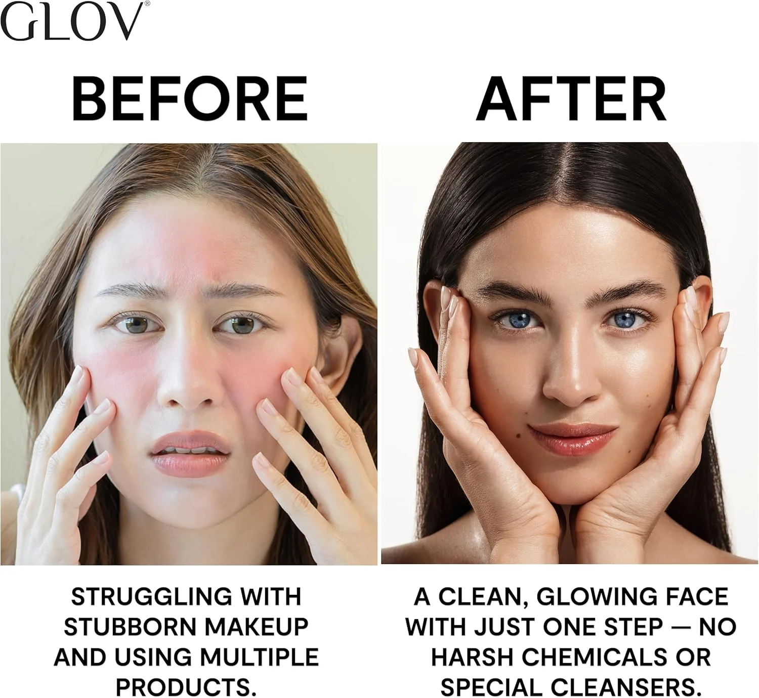 دستمال پاک کننده آرایش صورت GLOV Hydro Demaquillage مدل On The Go، عاجی دستمال پاک کننده آرایش صورت GLOV Hydro Demaquillage مدل On The Go، عاجی