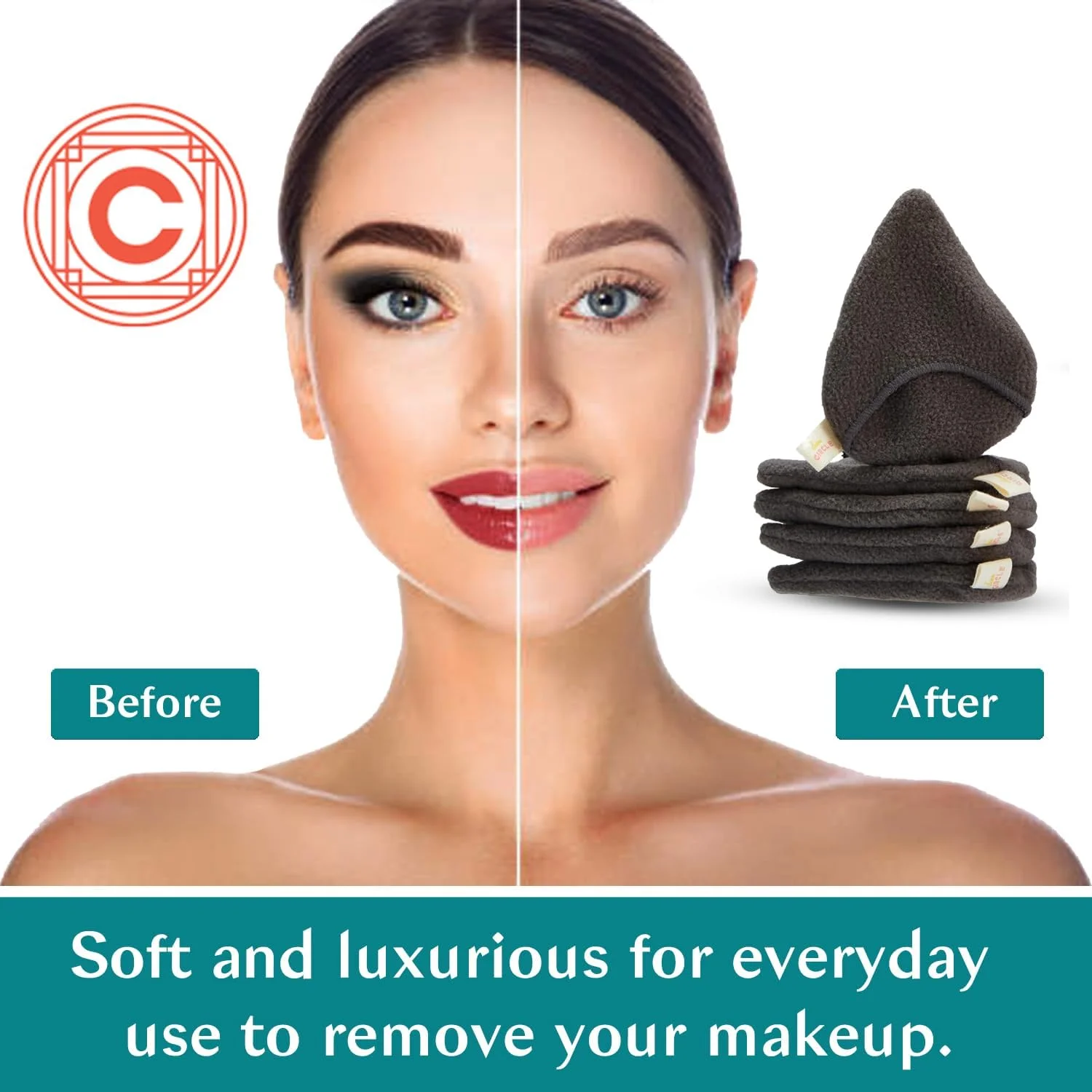 پدهای پاک کننده آرایش چندبار مصرف Clean Circle - پدهای آرایشی بدون ضایعات - پدهای صورت - پاک کننده آرایش چندبار مصرف پدهای پاک کننده آرایش چندبار مصرف Clean Circle - پدهای آرایشی بدون ضایعات - پدهای صورت - پاک کننده آرایش چندبار مصرف