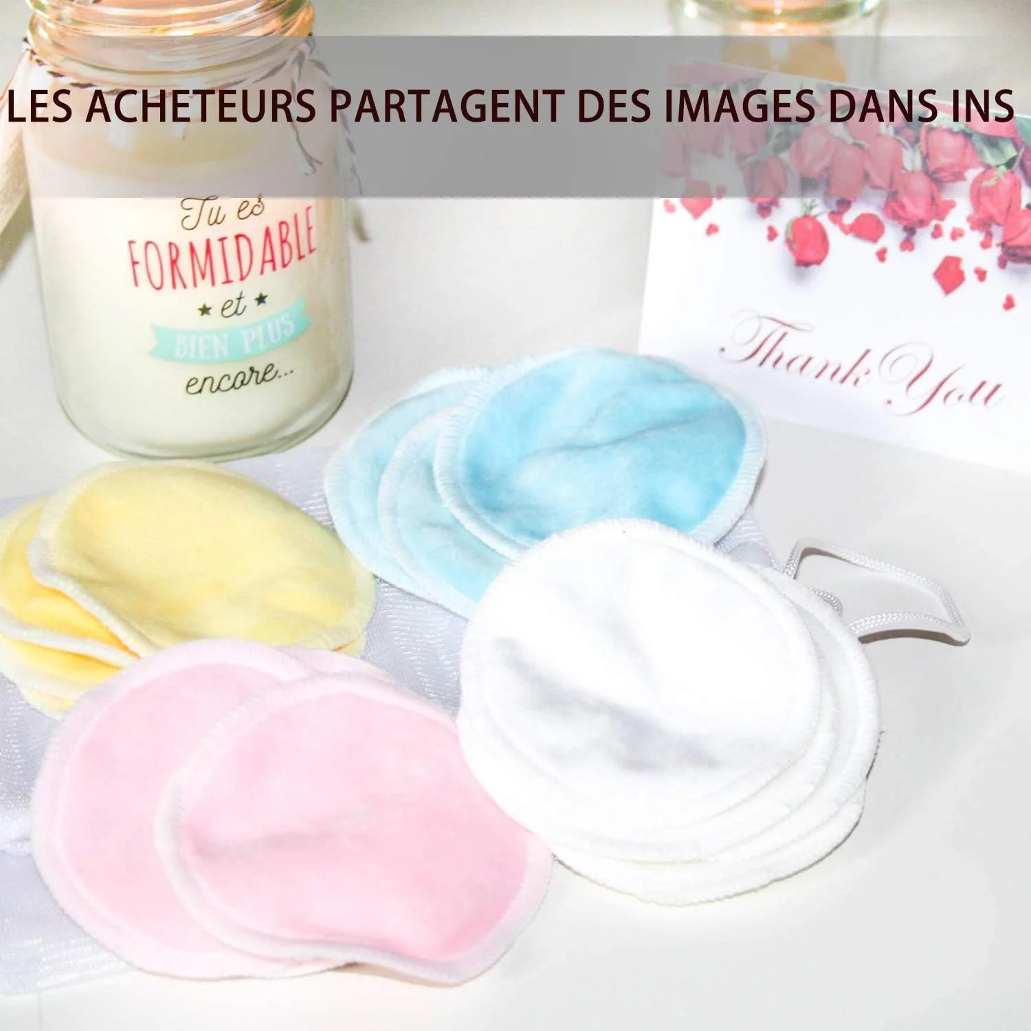 CT CAPETRONIX Reusable Makeup Remover Pads (24 Pack) with 2 Bags for Laundry & Storage, Reusable Bamboo Cotton Rounds, Eco-Friendly Reusable Cotton Pads for All Skin Types CT CAPETRONIX Reusable Makeup Remover Pads (24 Pack) with 2 Bags for Laundry & Storage, Reusable Bamboo Cotton Rounds, Eco-Friendly Reusable Cotton Pads for All Skin Types