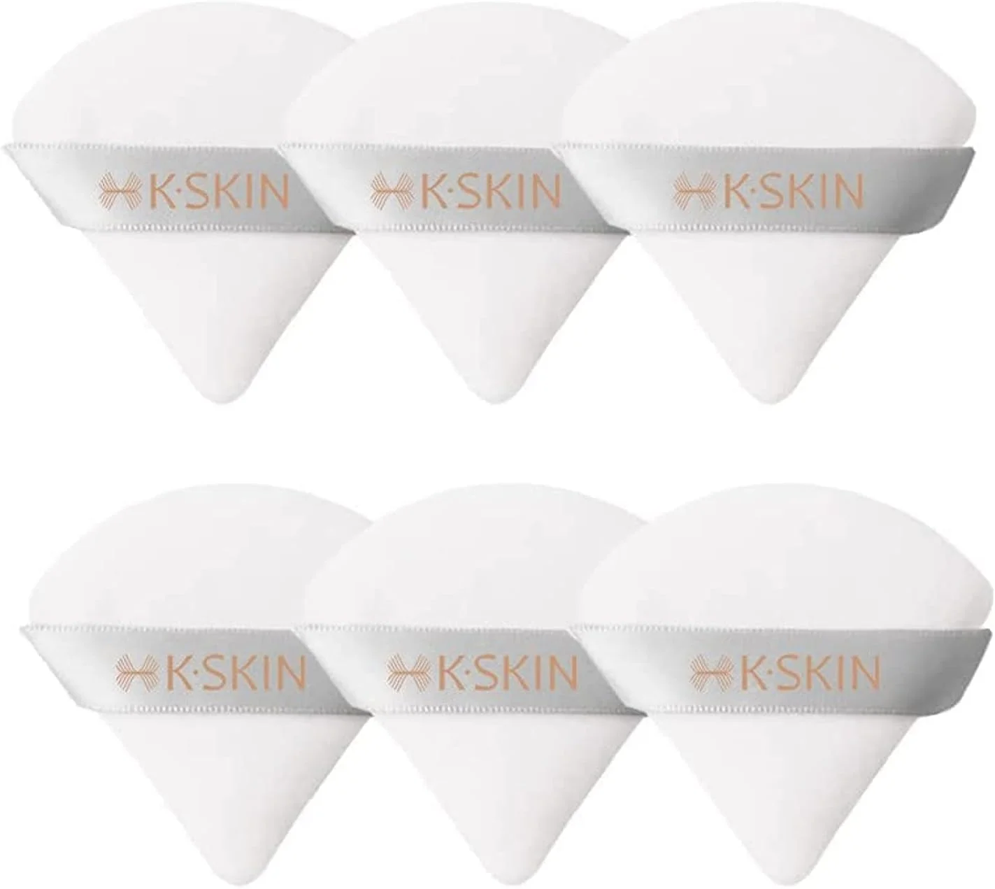 پدهای پودری 6 عددی K.Skin، پد مثلثی نرم برای صورت، مناسب برای پودر شل، پودر معدنی، پودر بدن، پدهای آرایشی مخملی، اسفنج مخلوط کن فونداسیون، ابزار آرایش زیبایی پدهای پودری 6 عددی K.Skin، پد مثلثی نرم برای صورت، مناسب برای پودر شل، پودر معدنی، پودر بدن، پدهای آرایشی مخملی، اسفنج مخلوط کن فونداسیون، ابزار آرایش زیبایی