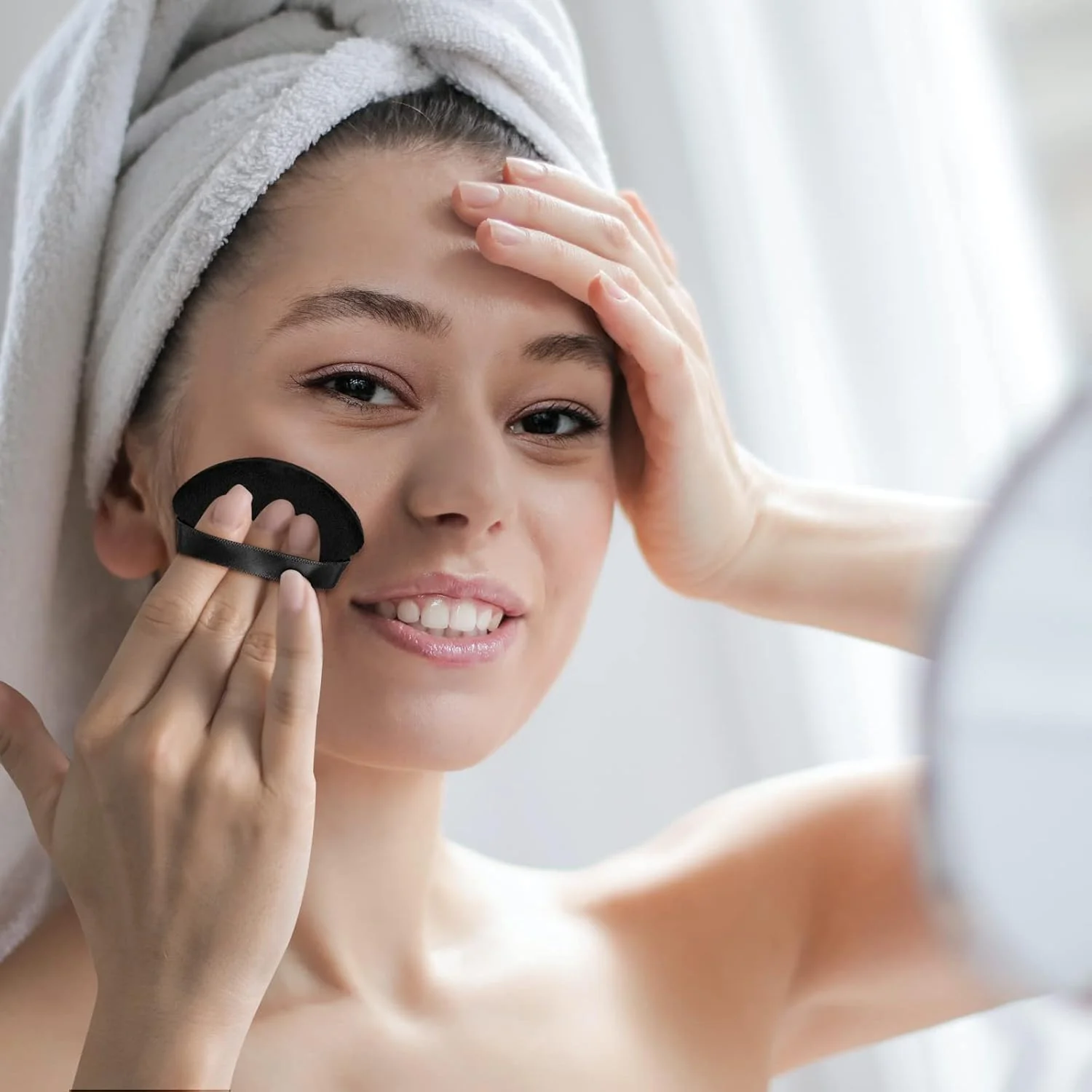 پدهای مثلثی پودر آرایشی Flytianmy، 2 عددی، پد آرایشی صورت برای پودر فیکس بدن، ابزار آرایشی مشکی پدهای مثلثی پودر آرایشی Flytianmy، 2 عددی، پد آرایشی صورت برای پودر فیکس بدن، ابزار آرایشی مشکی