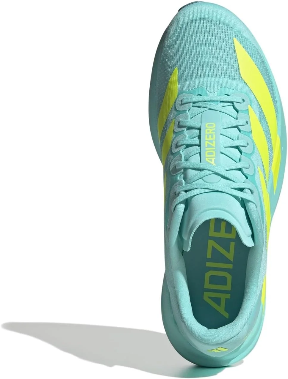 کفش مردانه آدیداس Adizero EVO SL مخصوص دویدن در جاده، فلاش آکوا، سایز 11 انگلستان کفش مردانه آدیداس Adizero EVO SL مخصوص دویدن در جاده، فلاش آکوا، سایز 11 انگلستان