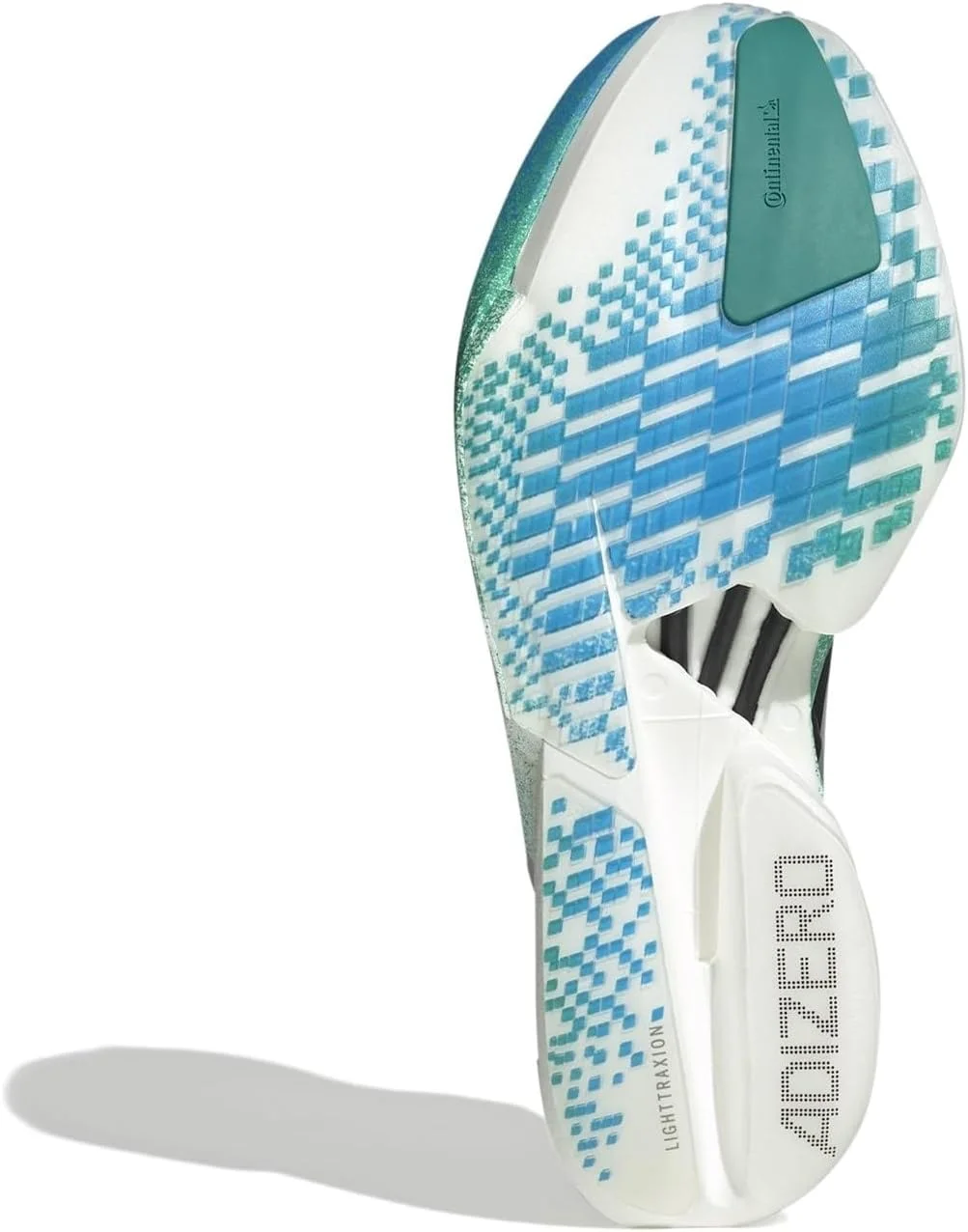 کفش مردانه آدیداس Adizero Adios Pro 4 مخصوص دویدن در جاده مشکی/نقره ای سایز 7 انگلستان